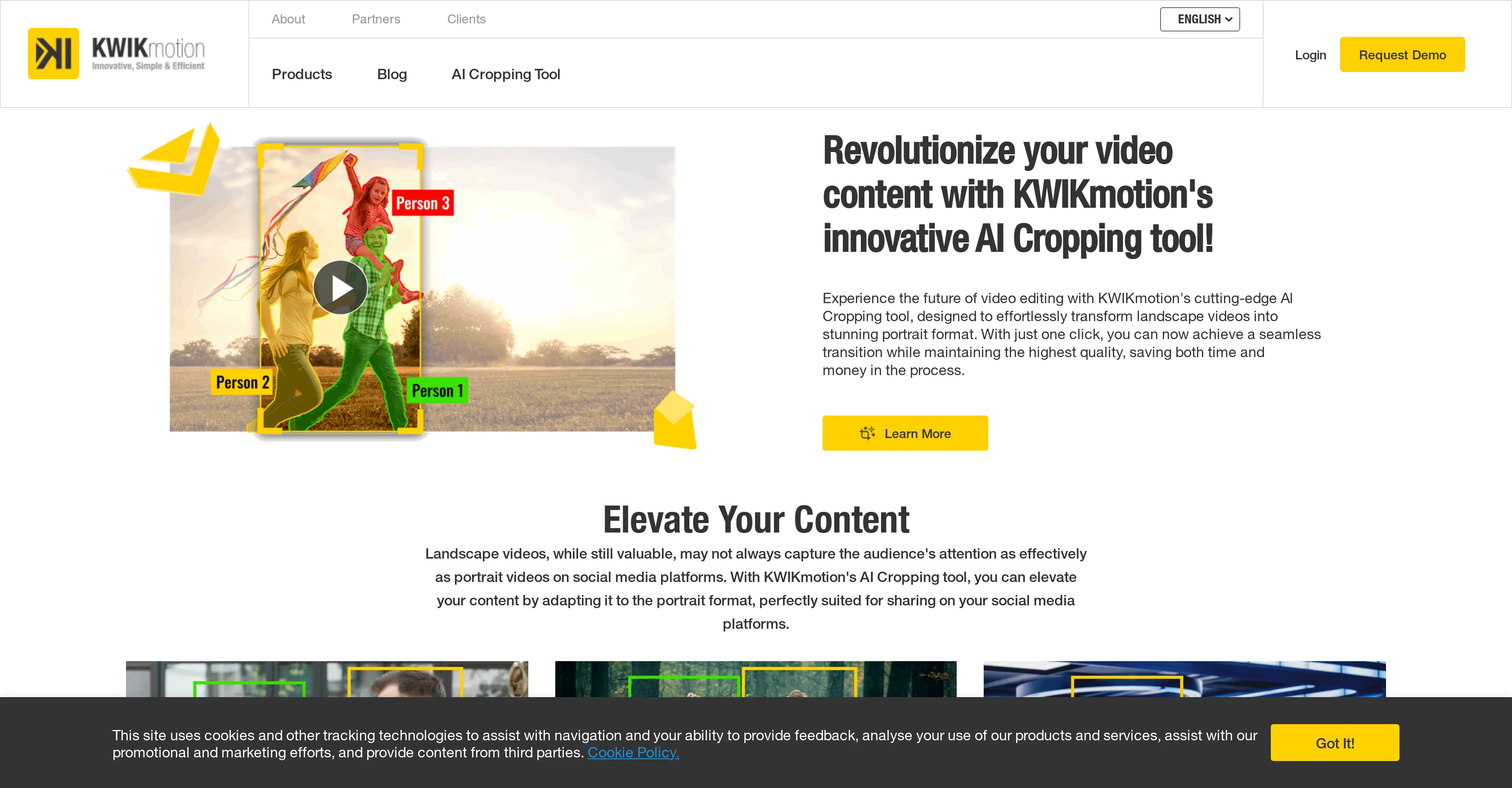 KWIKmotion screenshot