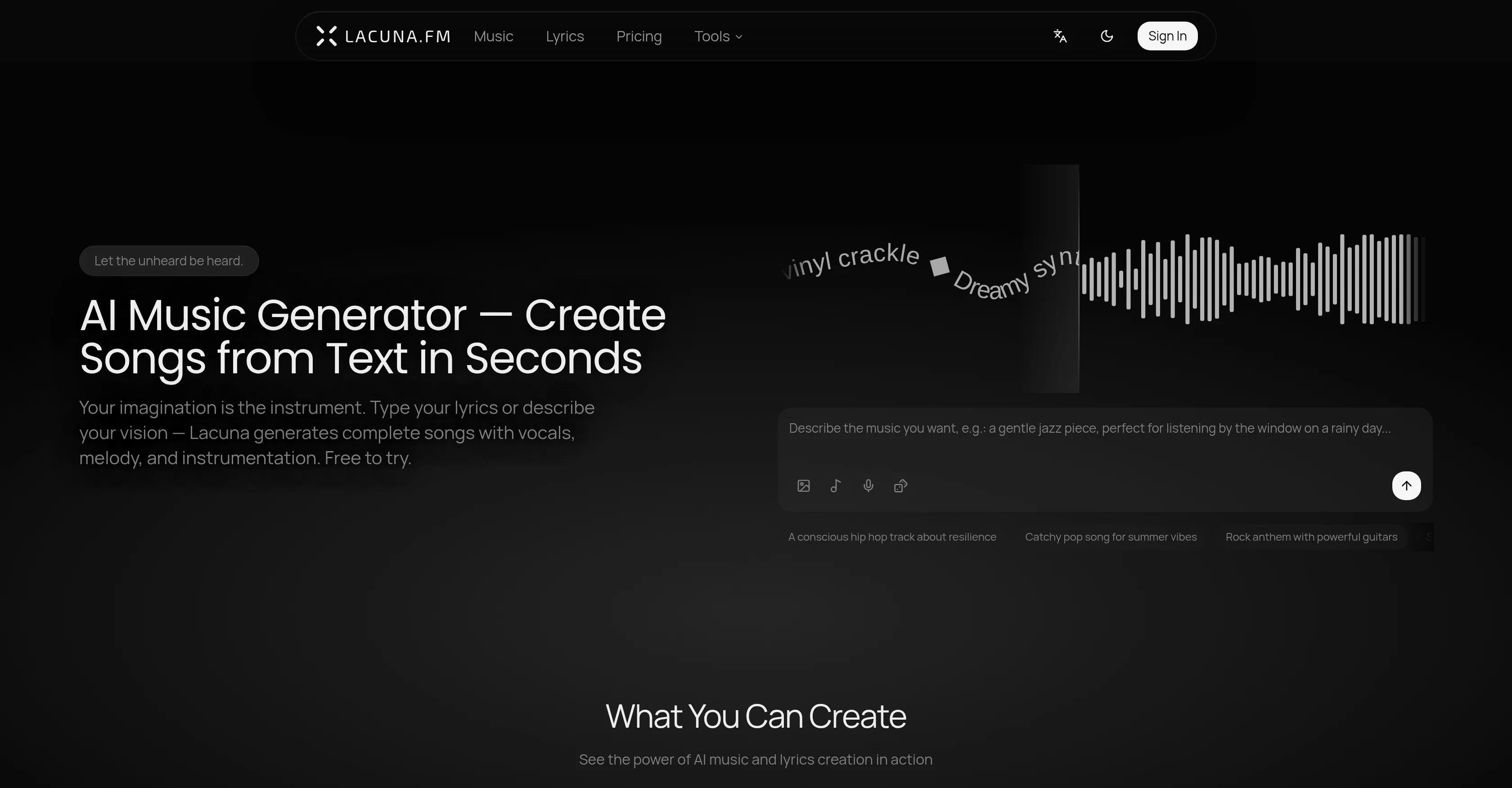 Lacuna screenshot