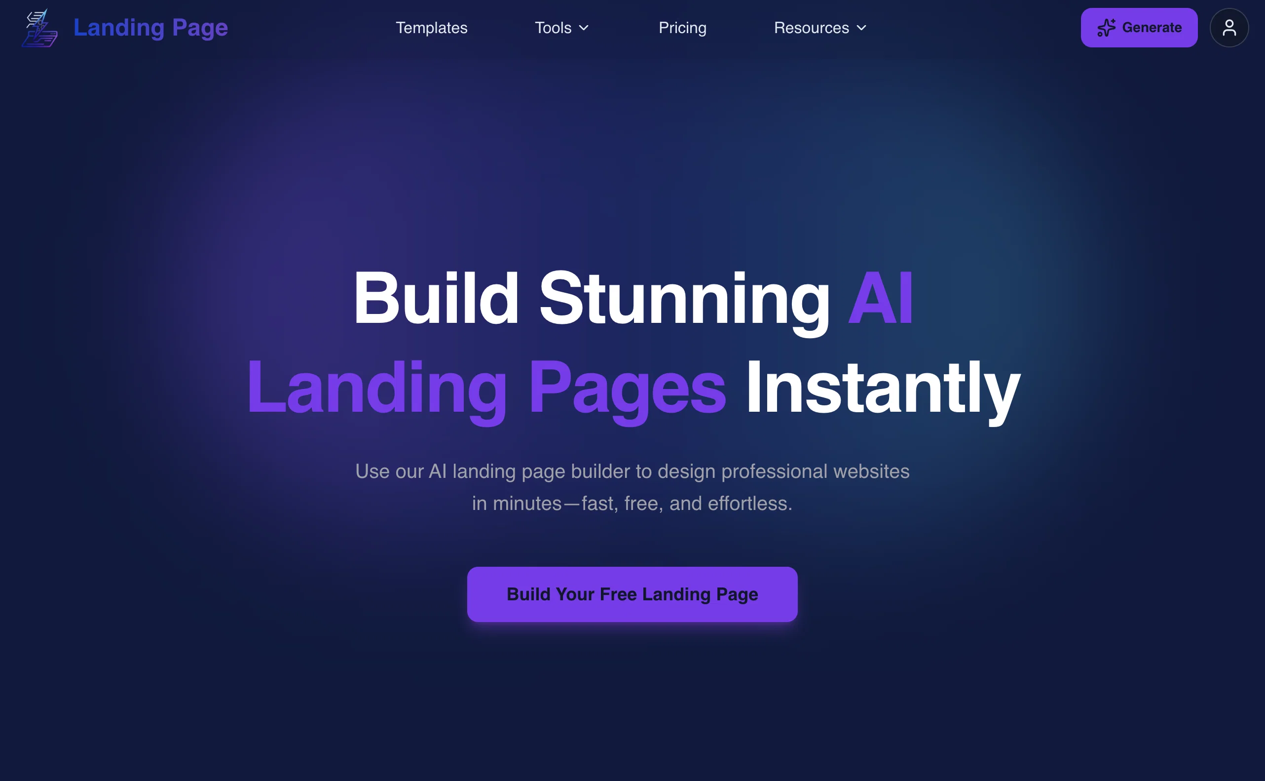 Landing-Page.io screenshot