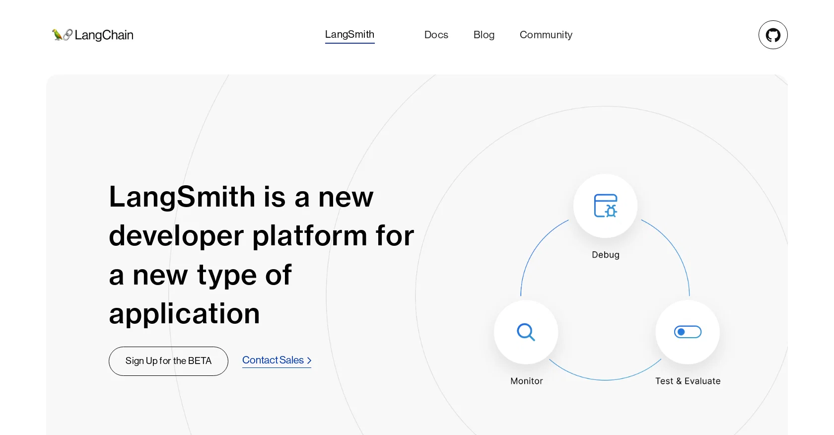 LangSmith screenshot