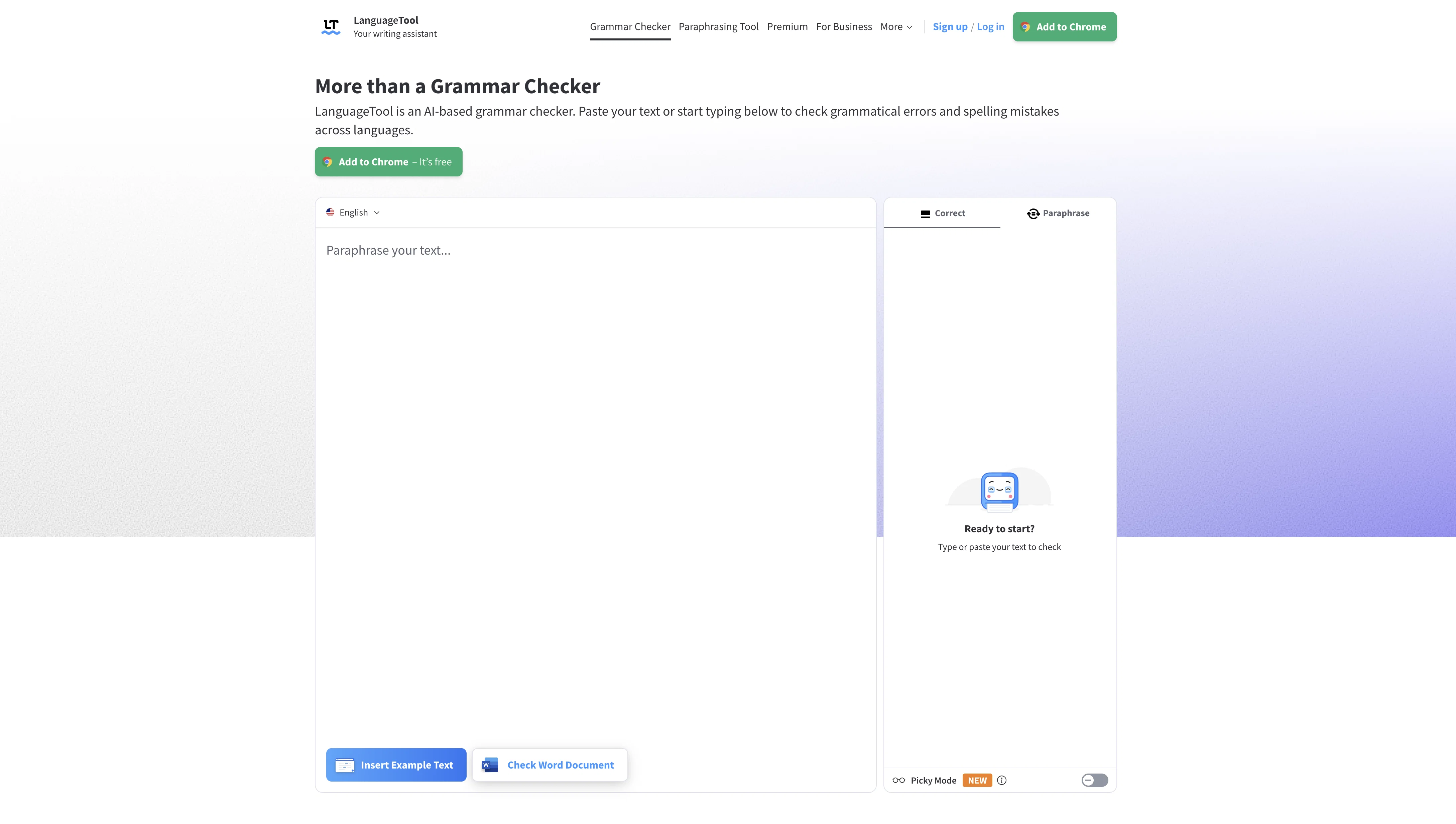 LanguageTool screenshot