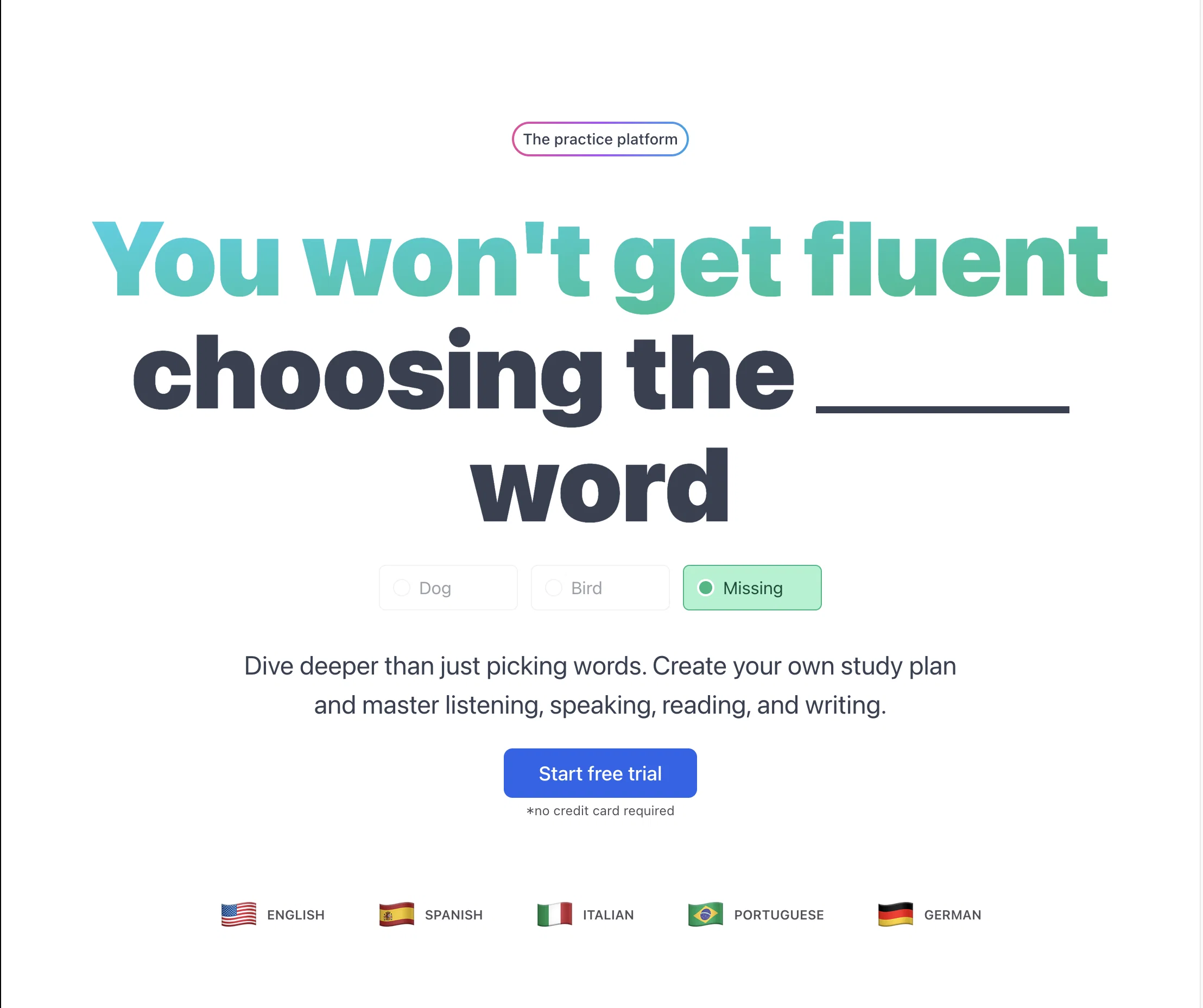 Languate screenshot
