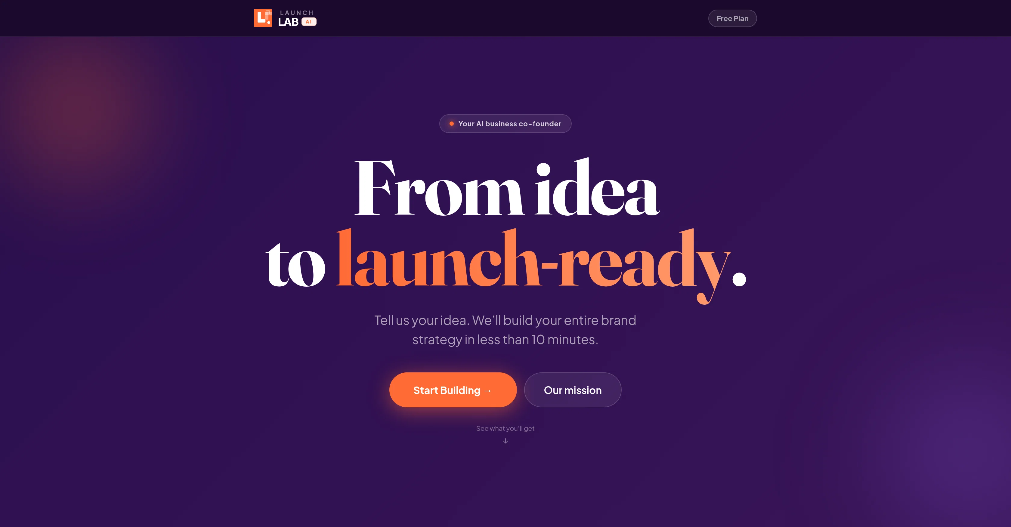 Launch Lab AI screenshot