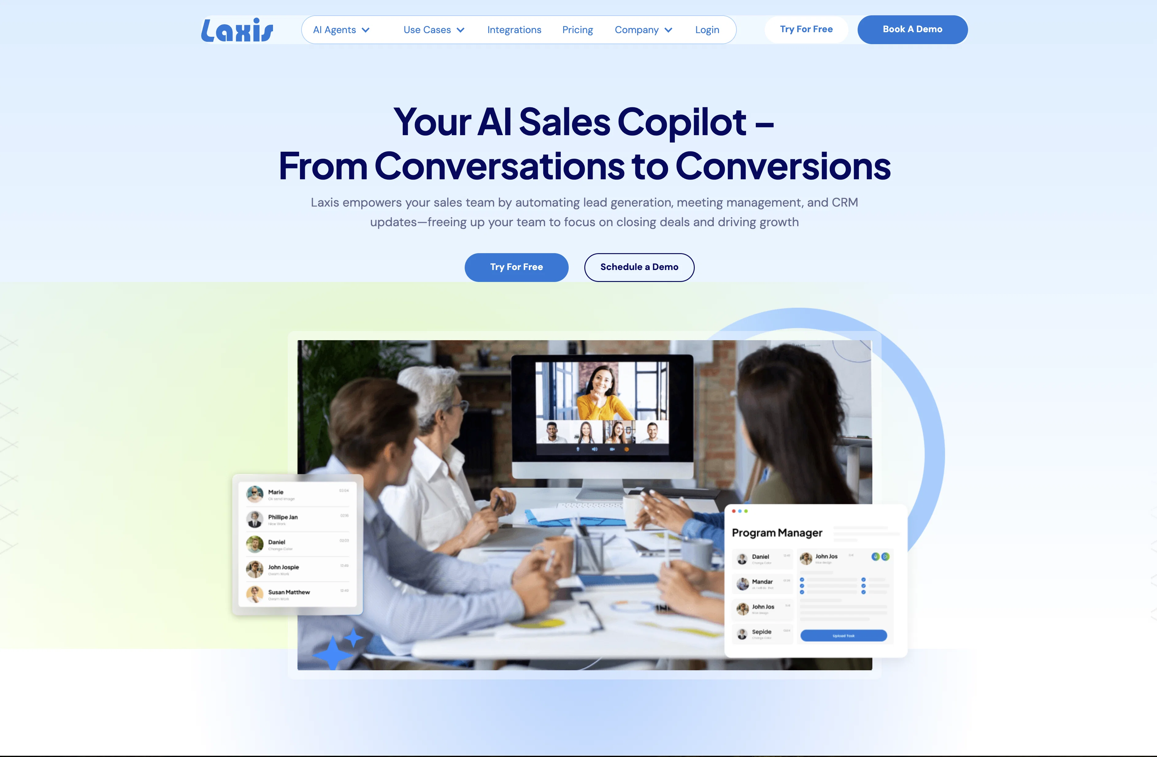 Laxis screenshot