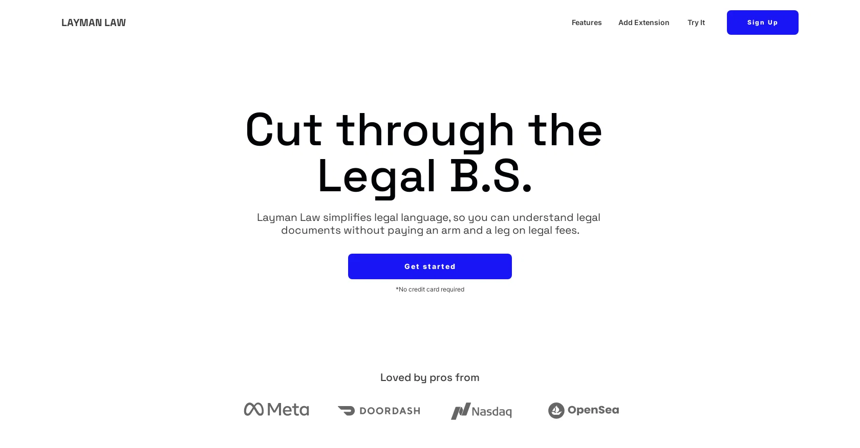 Layman Law screenshot