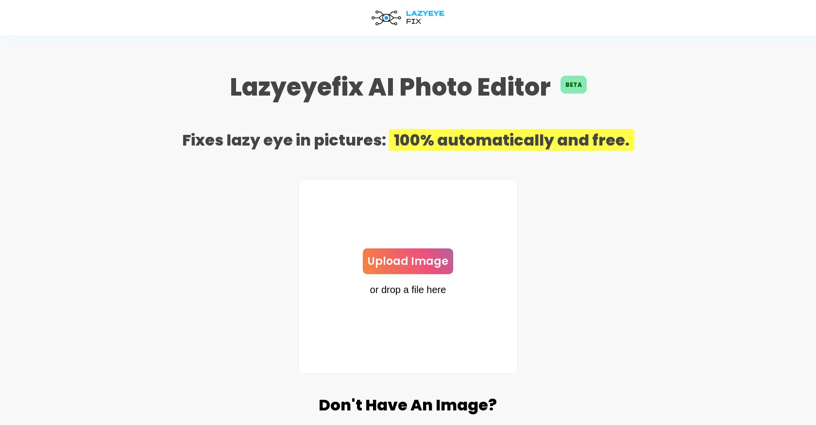 Lazyeyefix screenshot