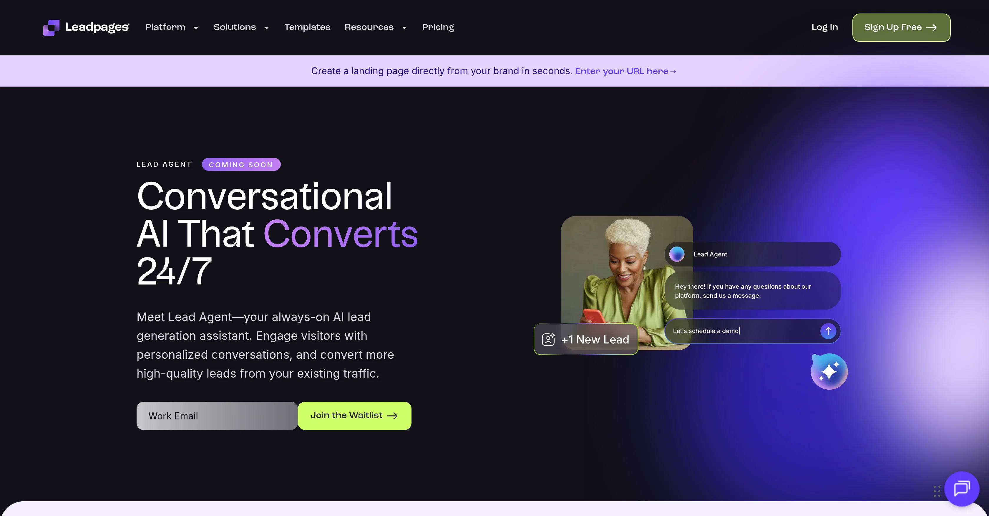 Leadpages Agent screenshot