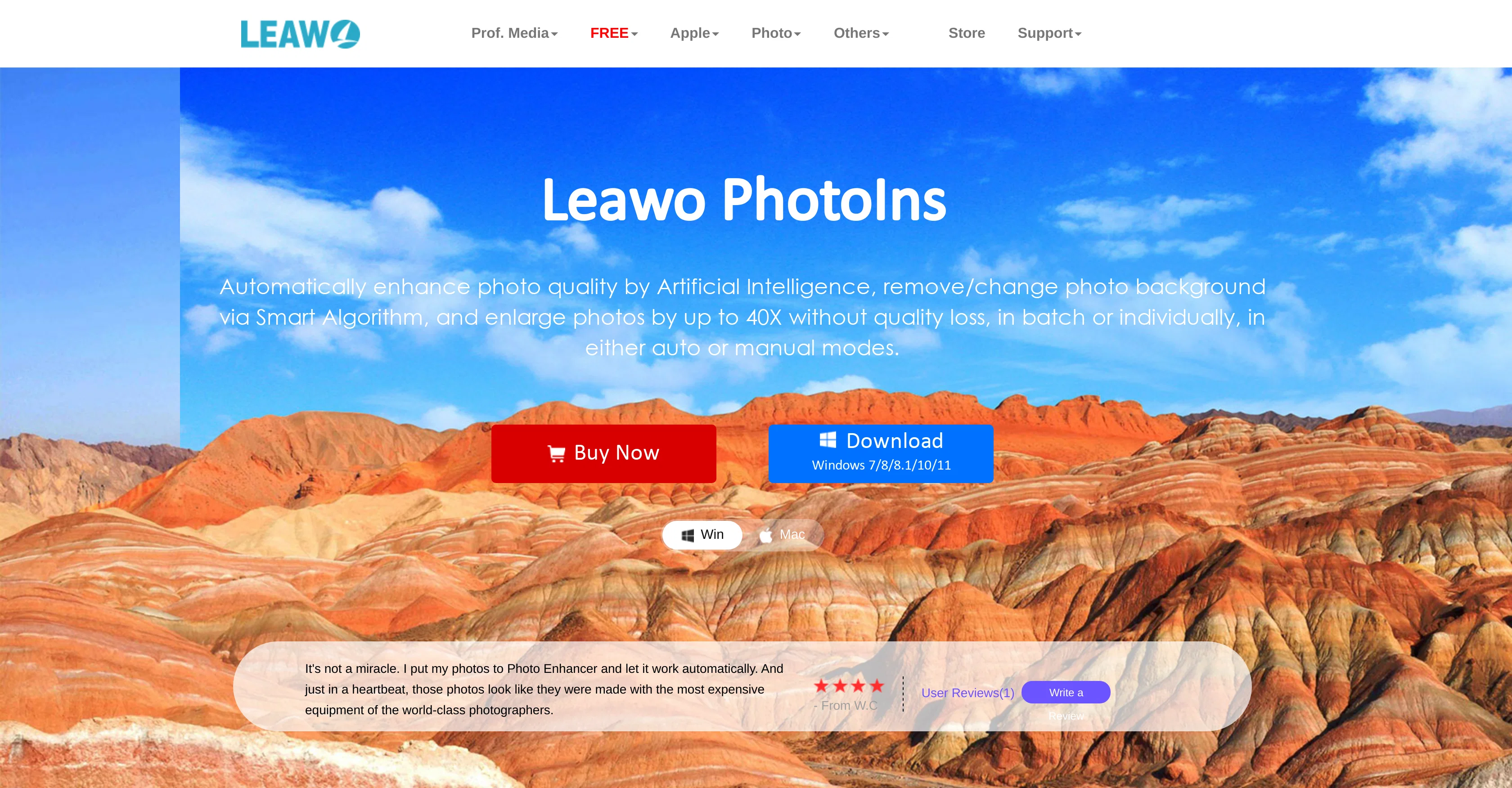 Leawo PhotoIns screenshot
