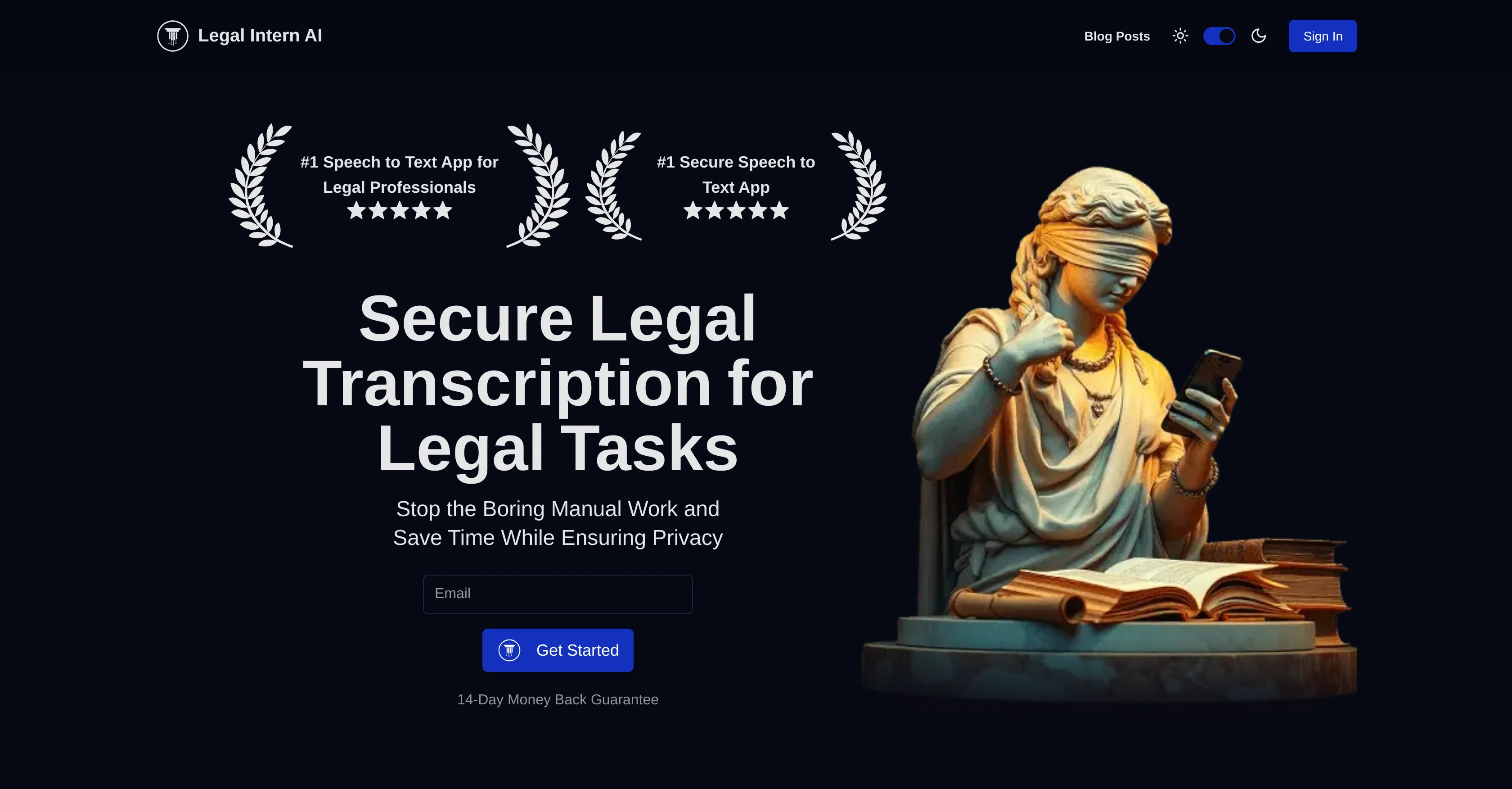 Legal Intern AI screenshot