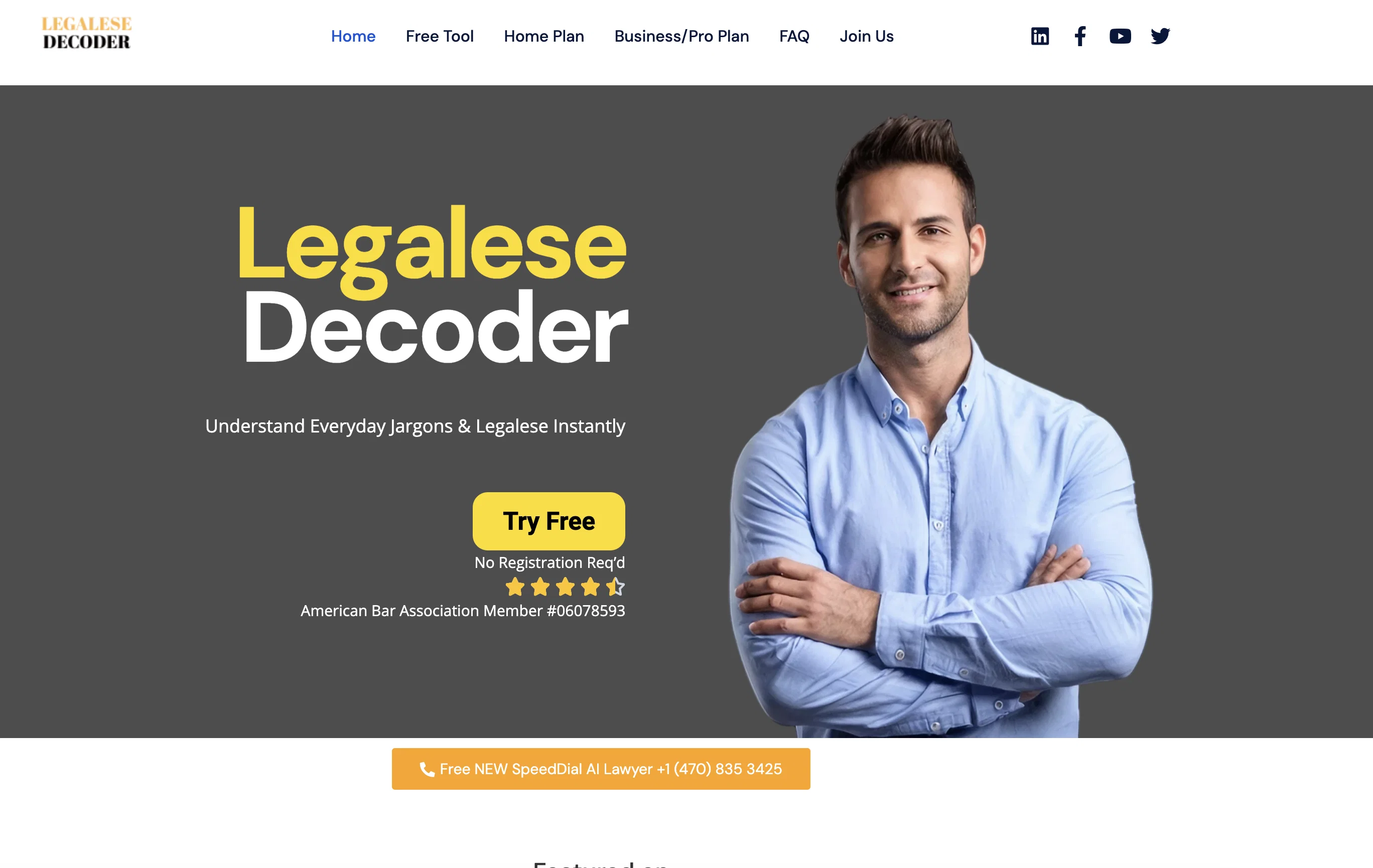 Legalese Decoder - AI Lawyer on Speed Dial screenshot