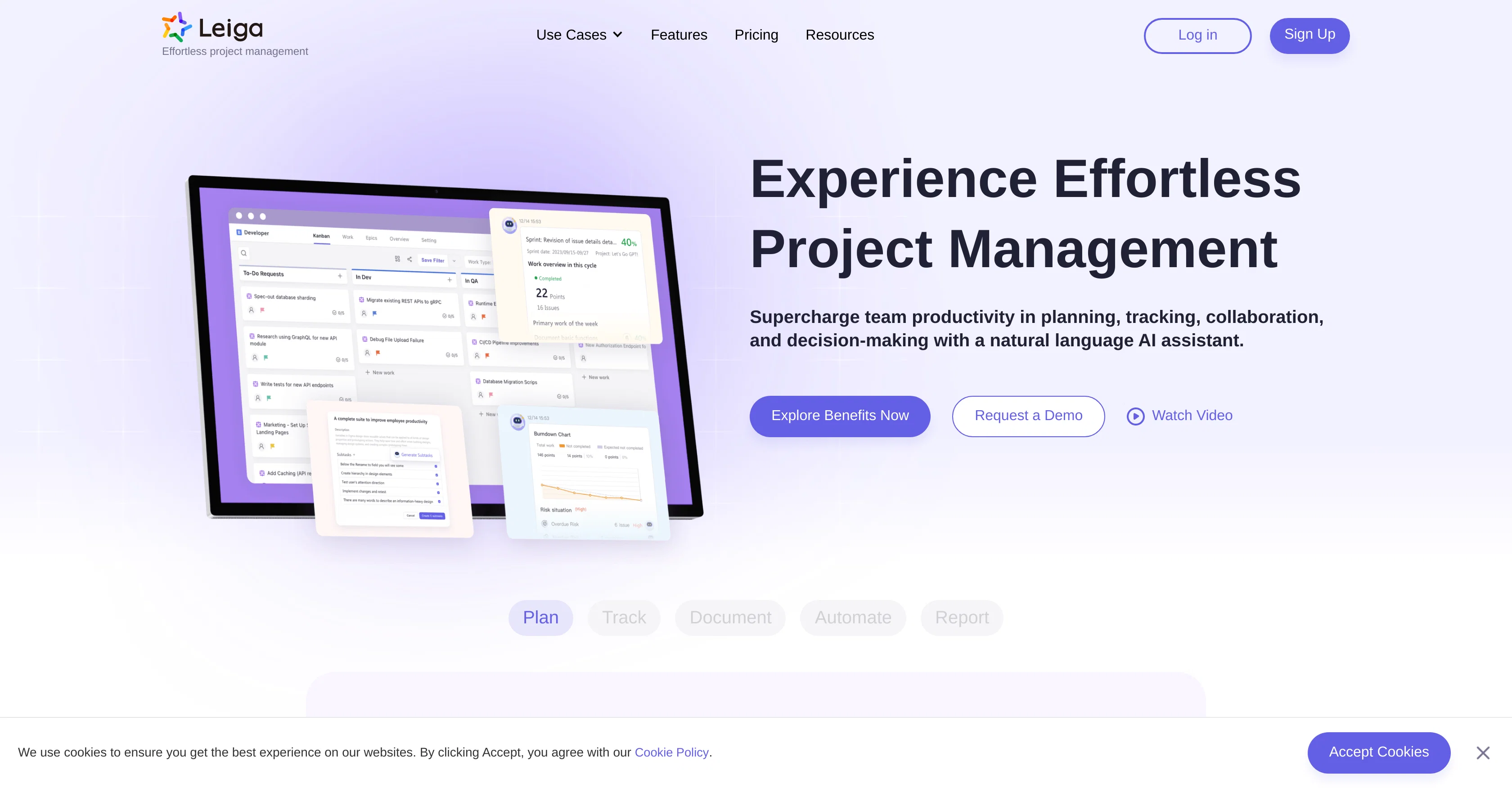 Leiga screenshot