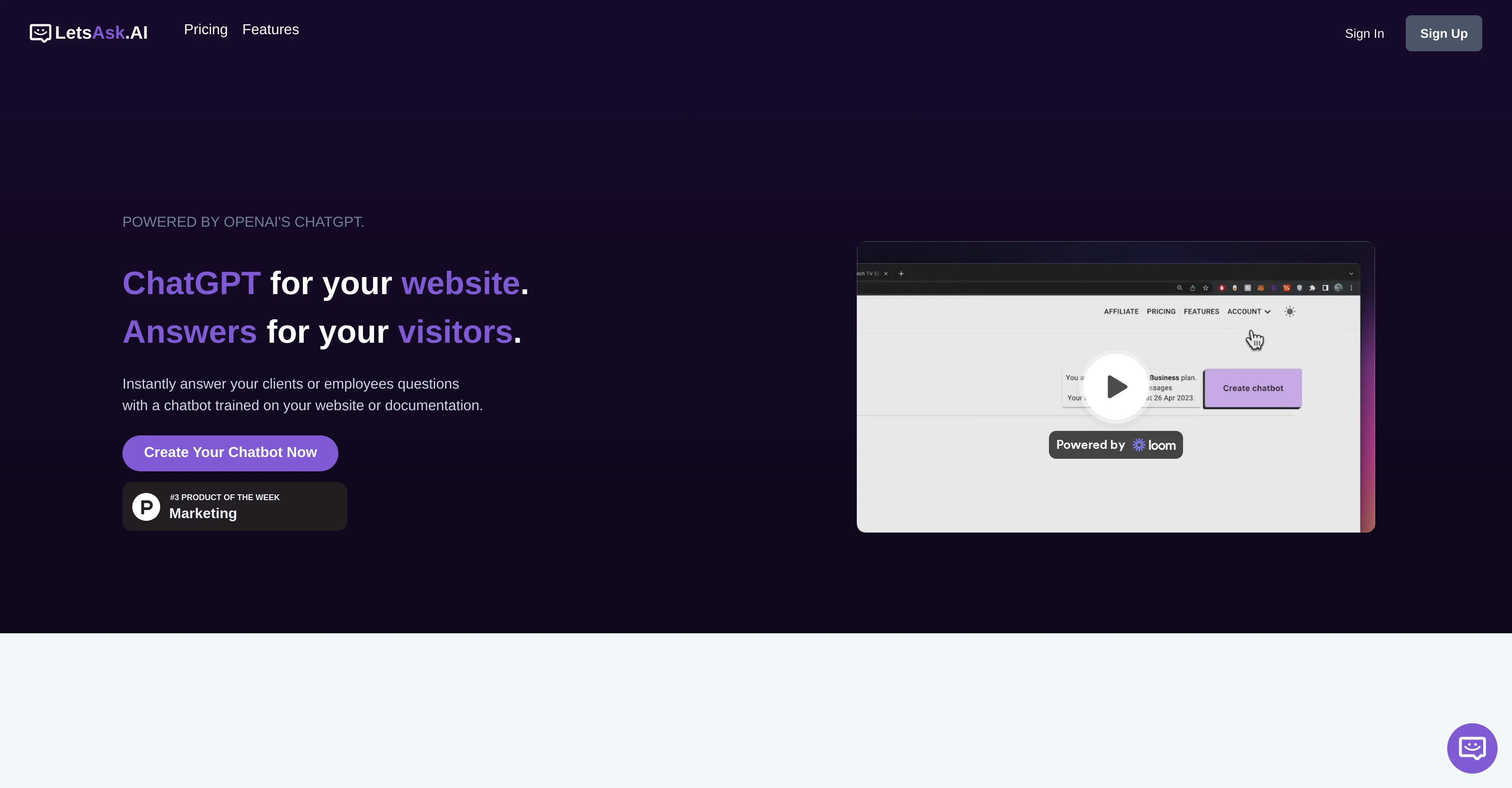 LetsAsk screenshot