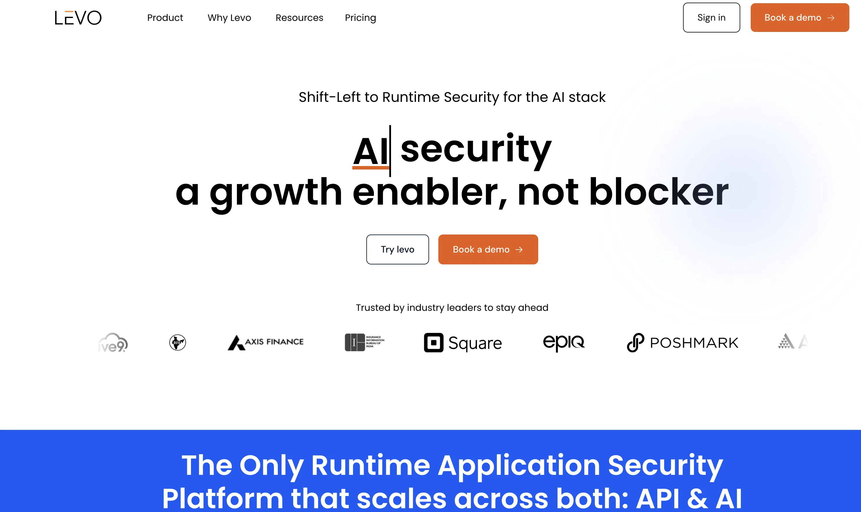 Levo.ai screenshot