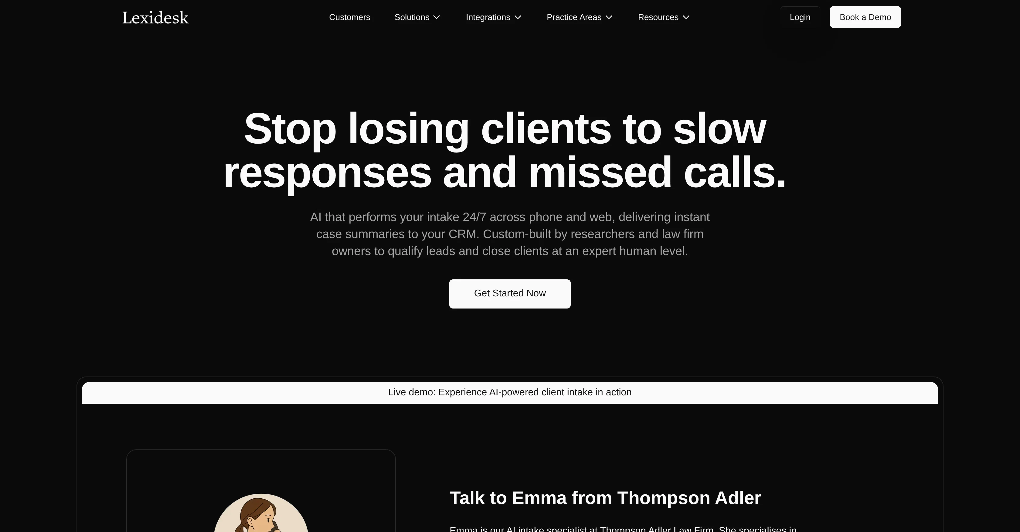 Lexidesk for Law Firms screenshot