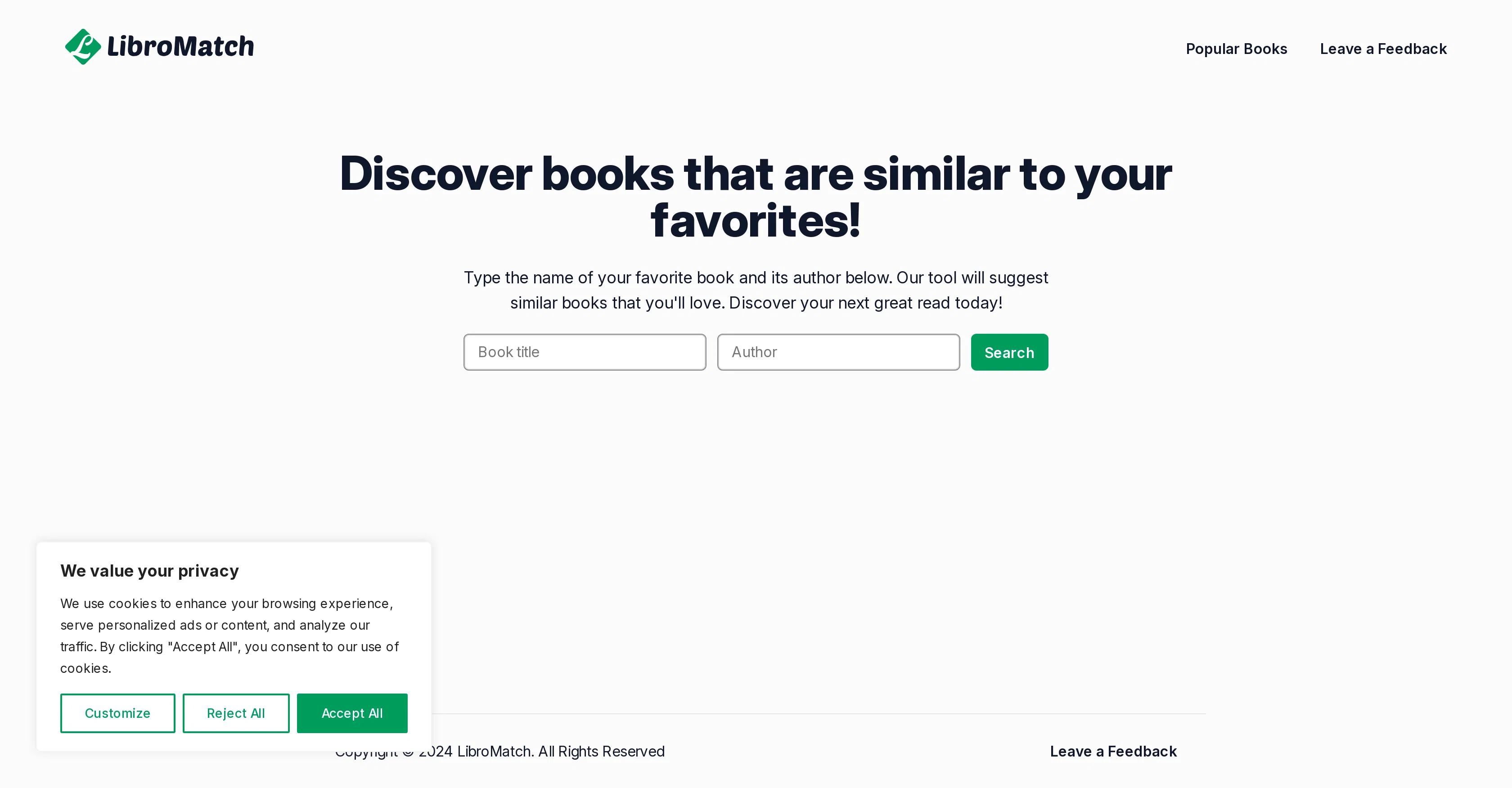 LibroMatch screenshot