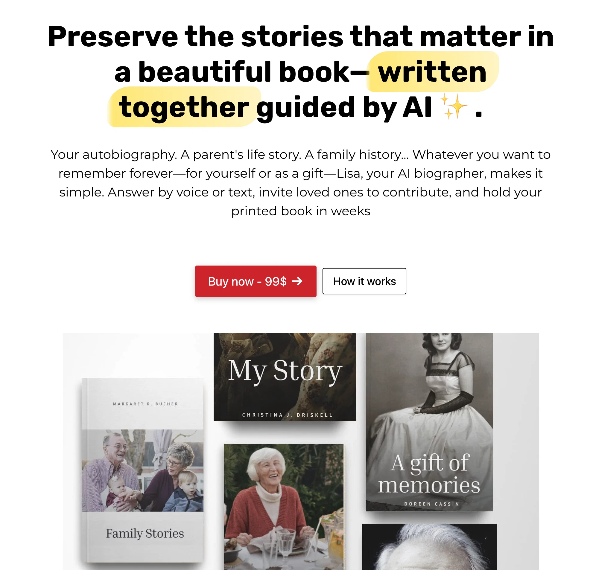 Life Story AI ✨ screenshot