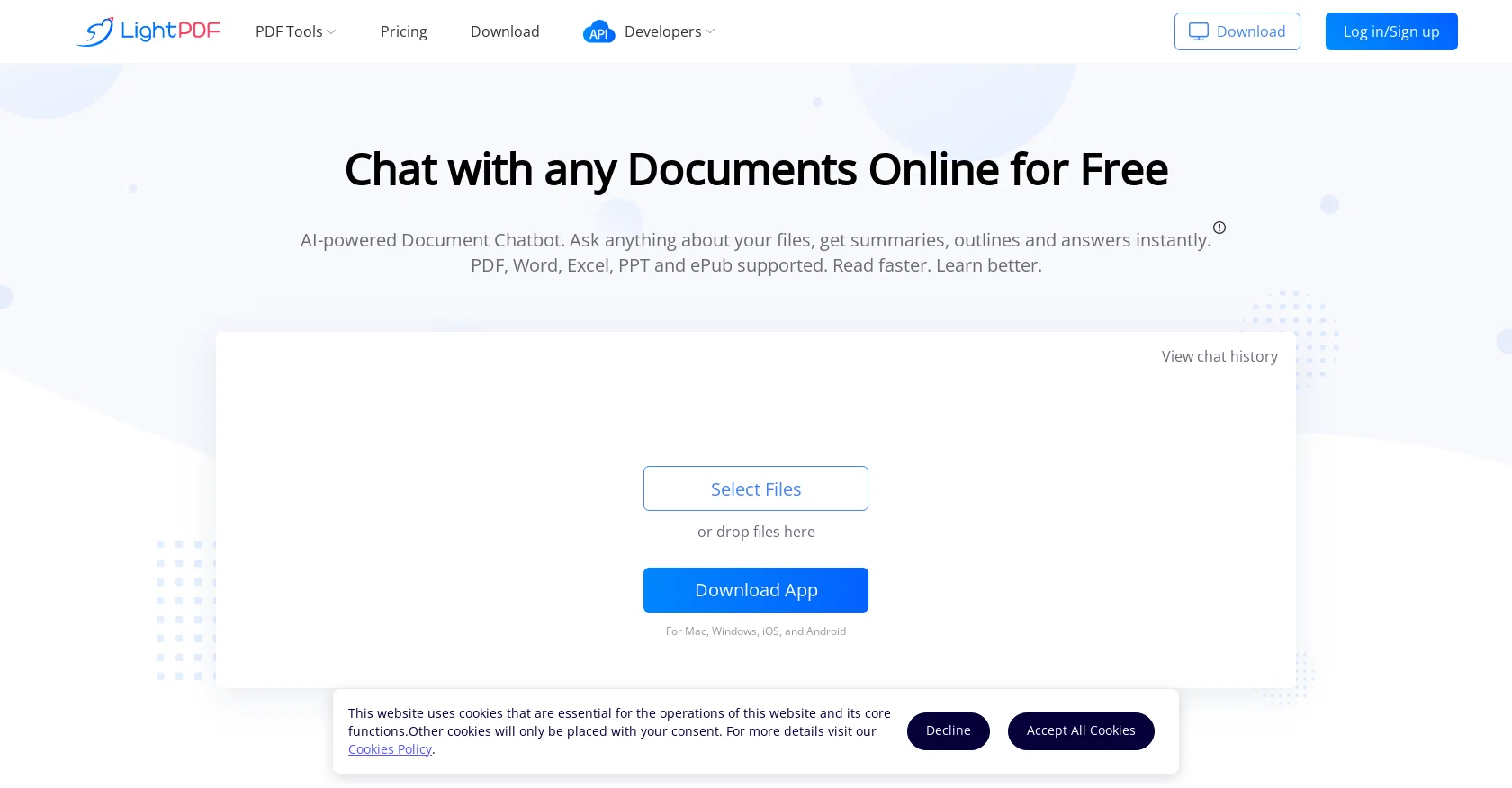 LightPDF screenshot