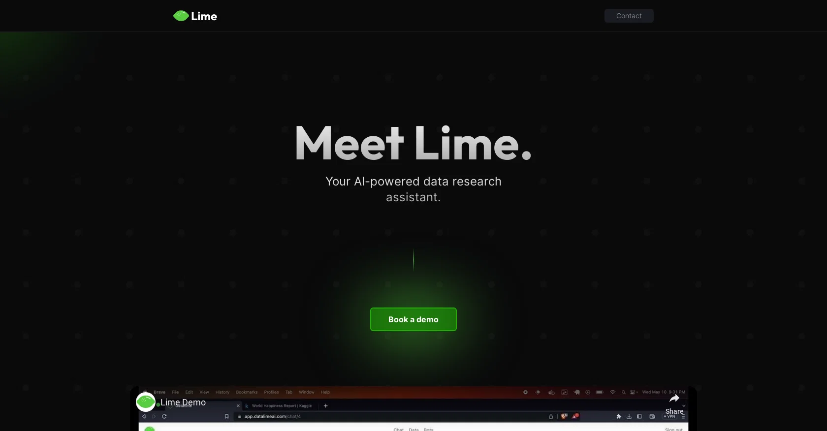 Lime AI screenshot