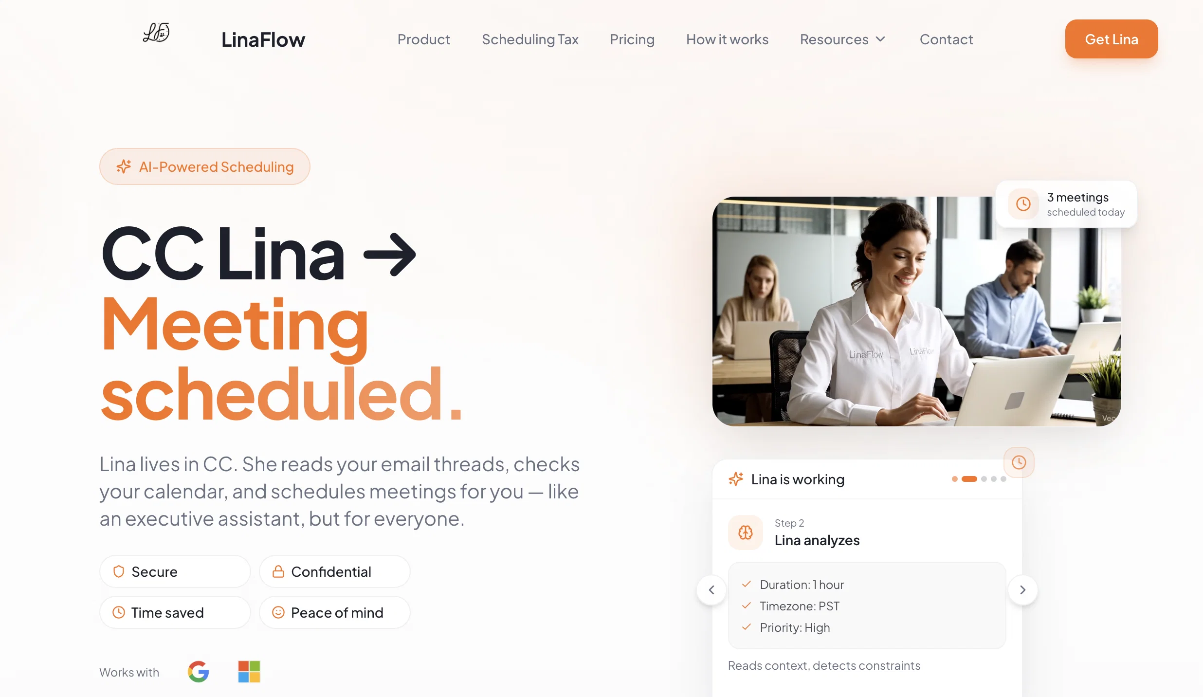 LinaFlow screenshot