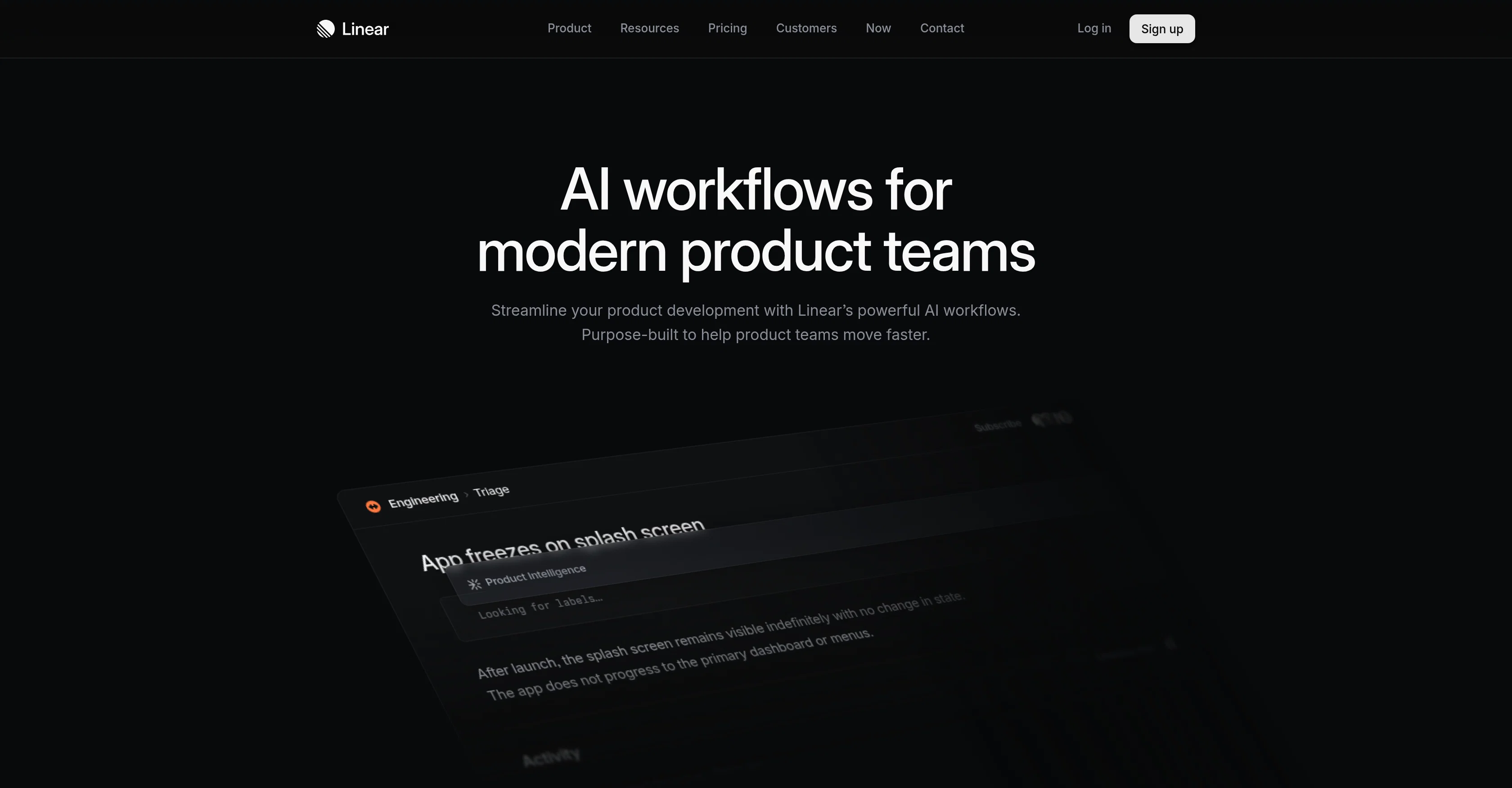 Linear AI screenshot
