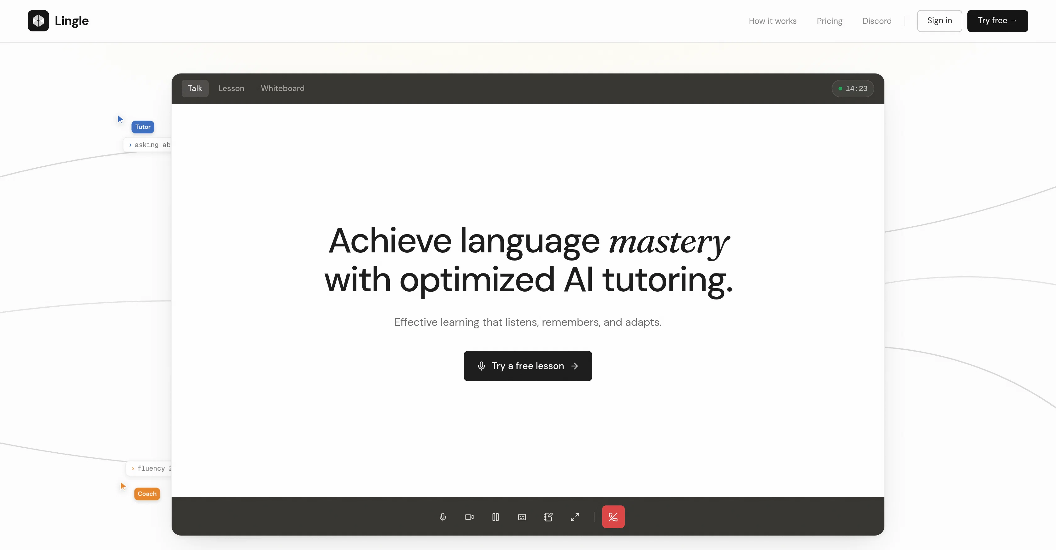 Lingle screenshot