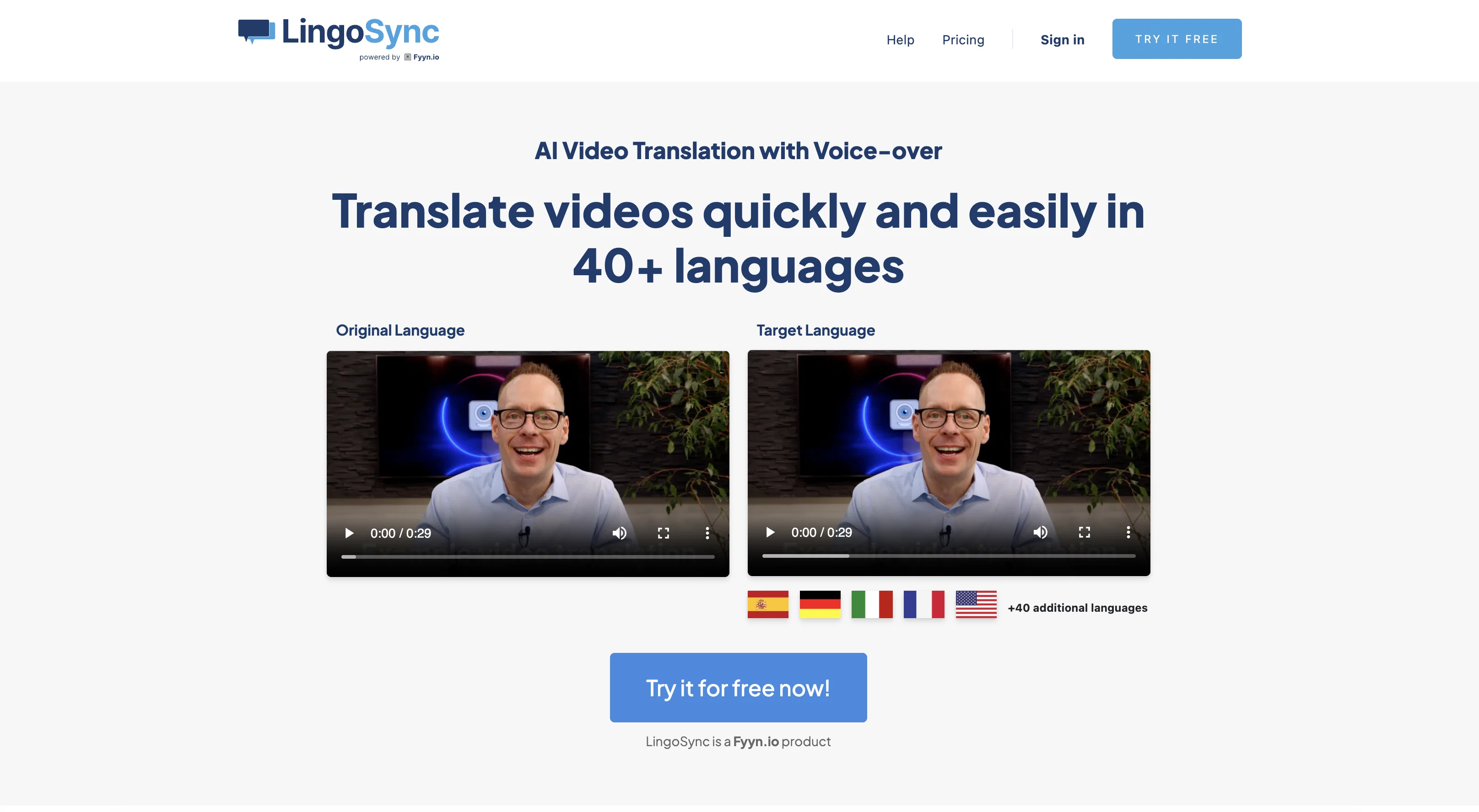Lingosync screenshot