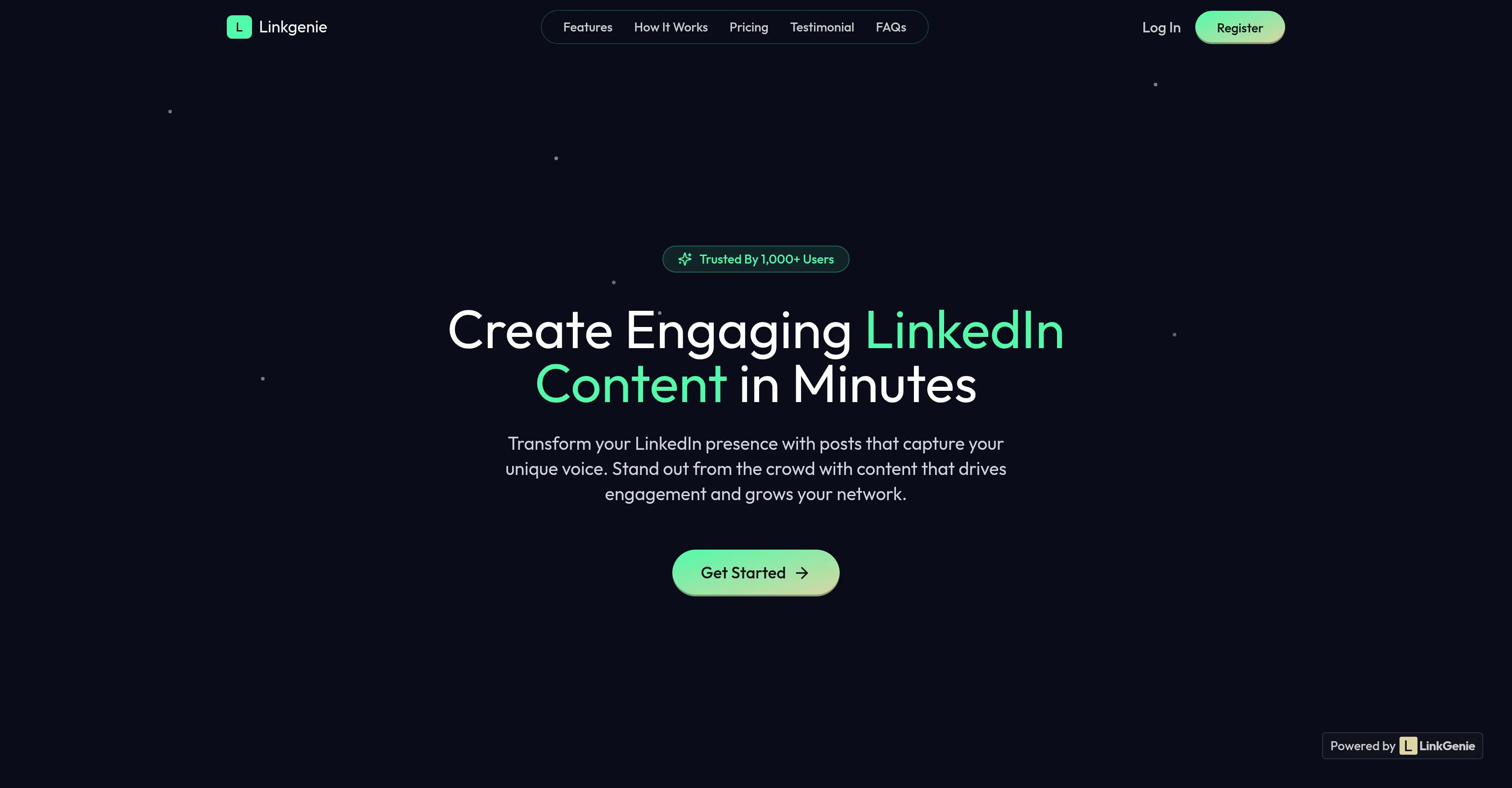 Linkgenie screenshot