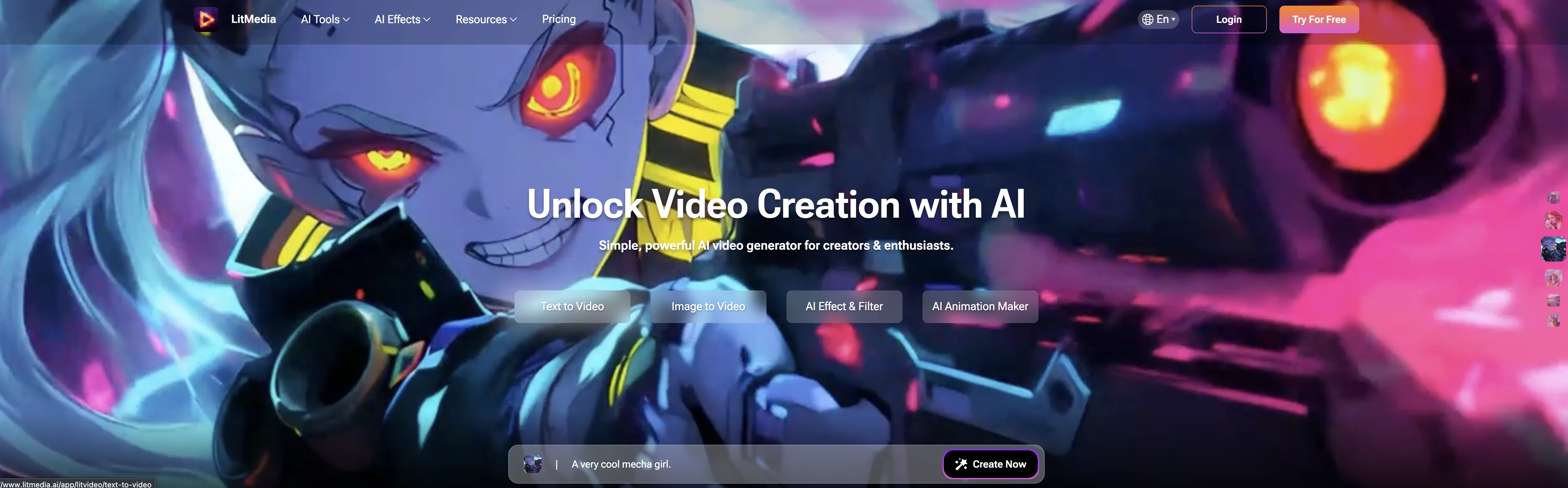 LitVideo: AI Video Generator screenshot