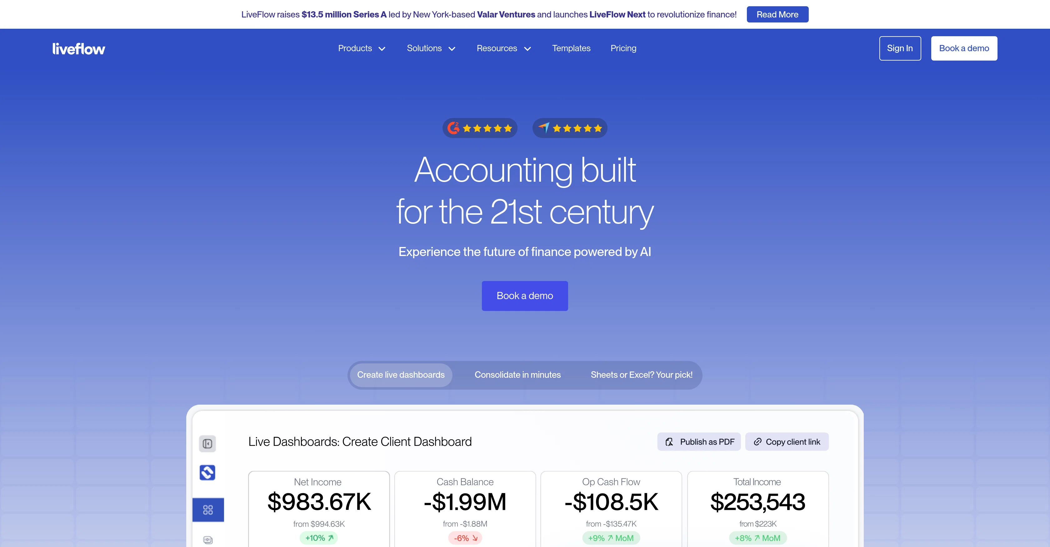 LiveFlow screenshot