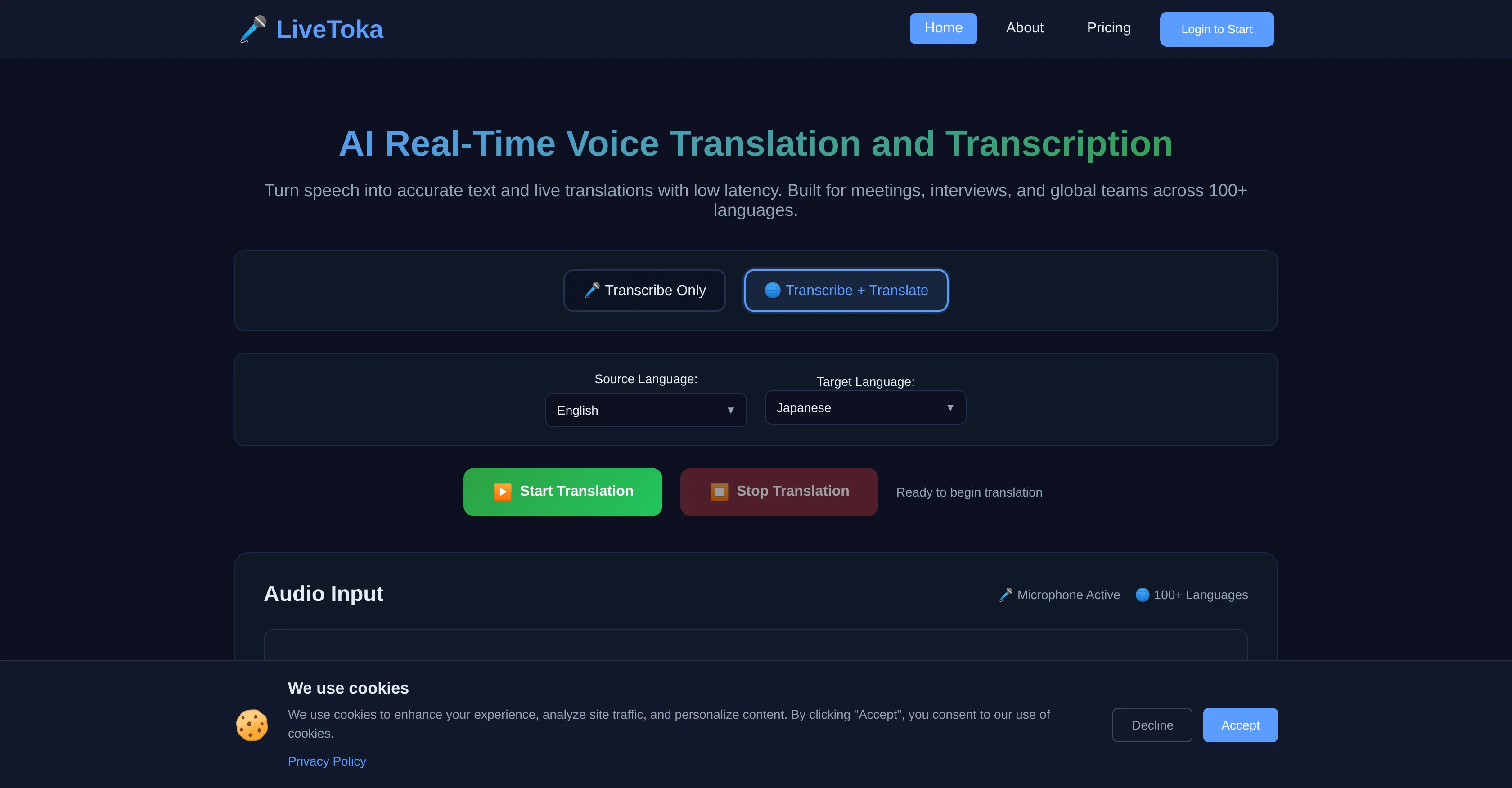 LiveToka screenshot