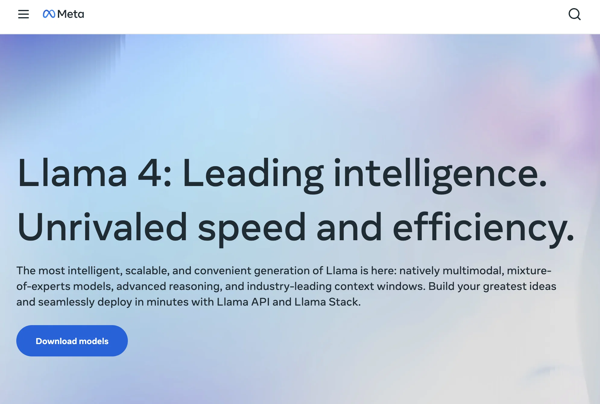 LLaMAv4 screenshot