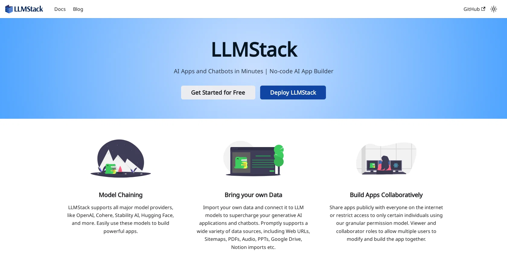 LLMStack screenshot