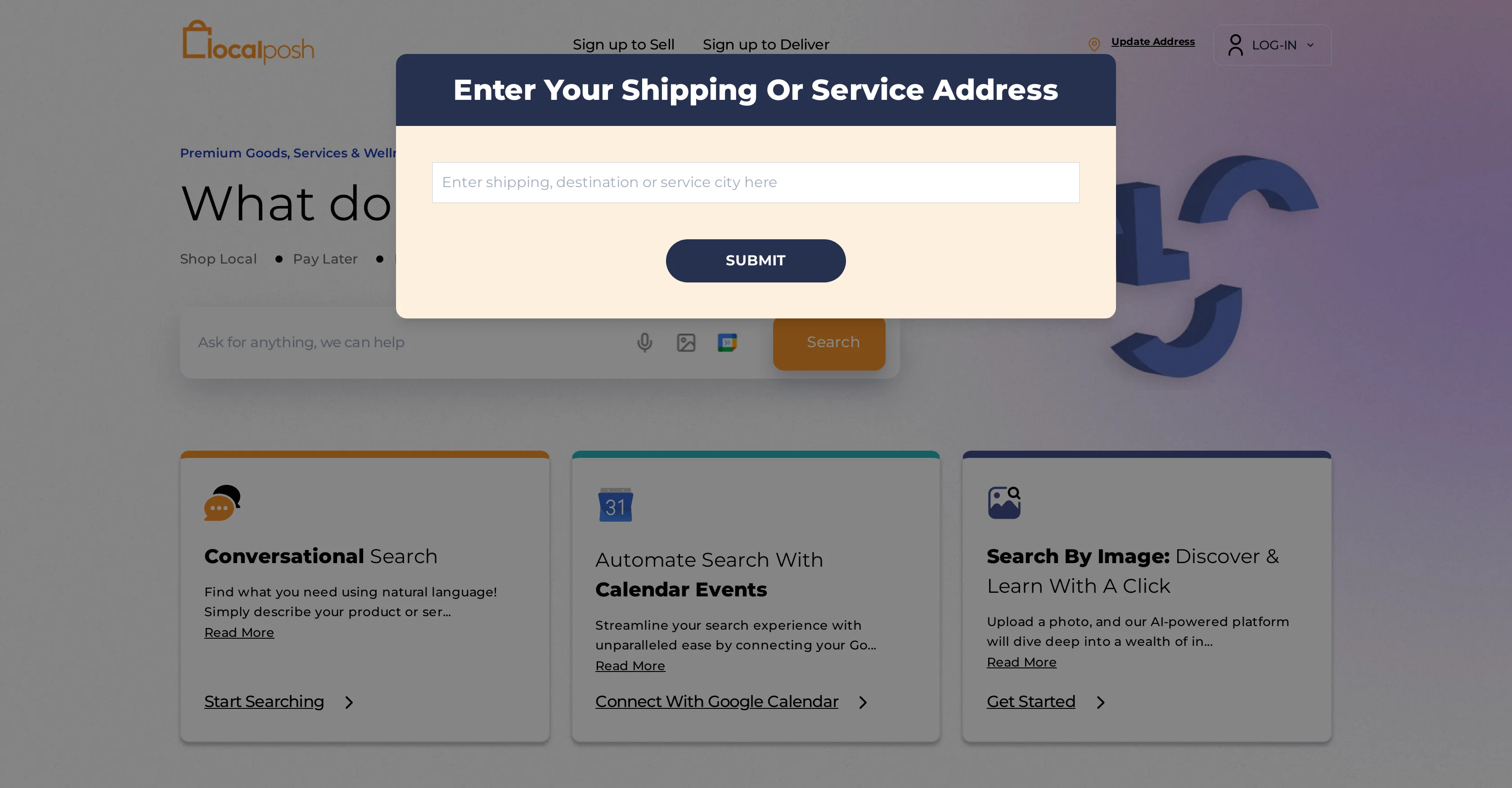 Localposh screenshot