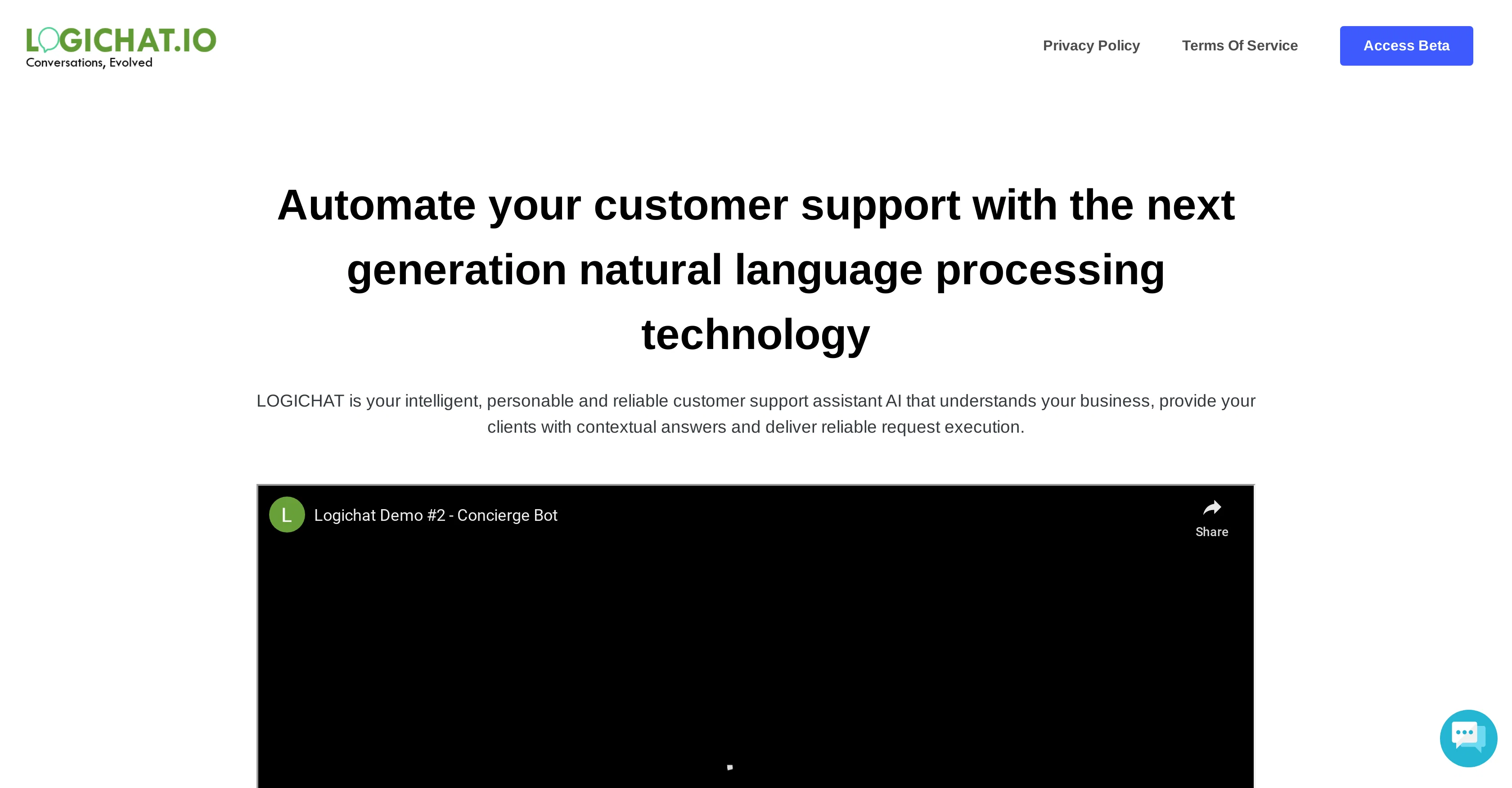 LogiChat screenshot