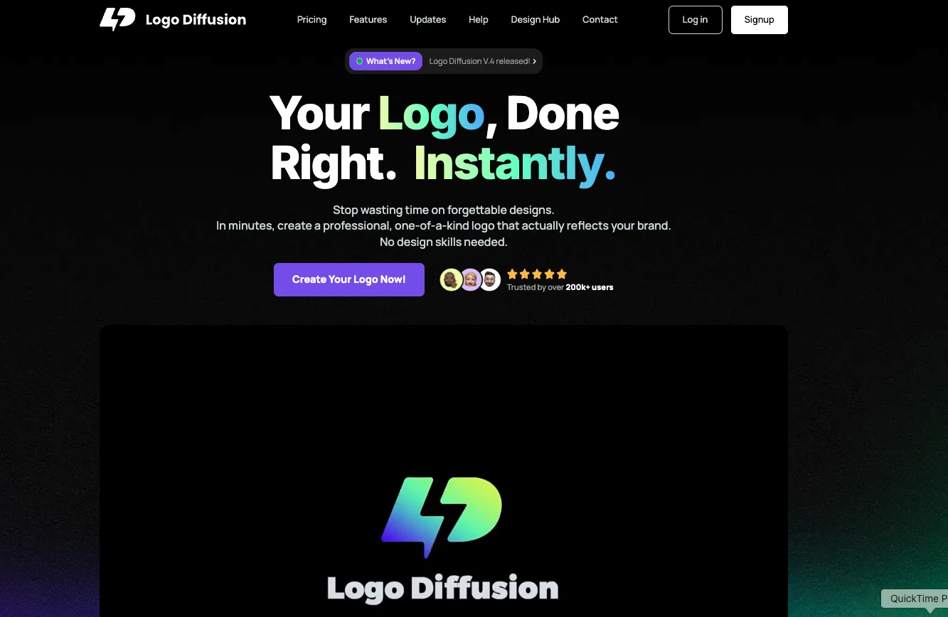 Logodiffusionv5 screenshot