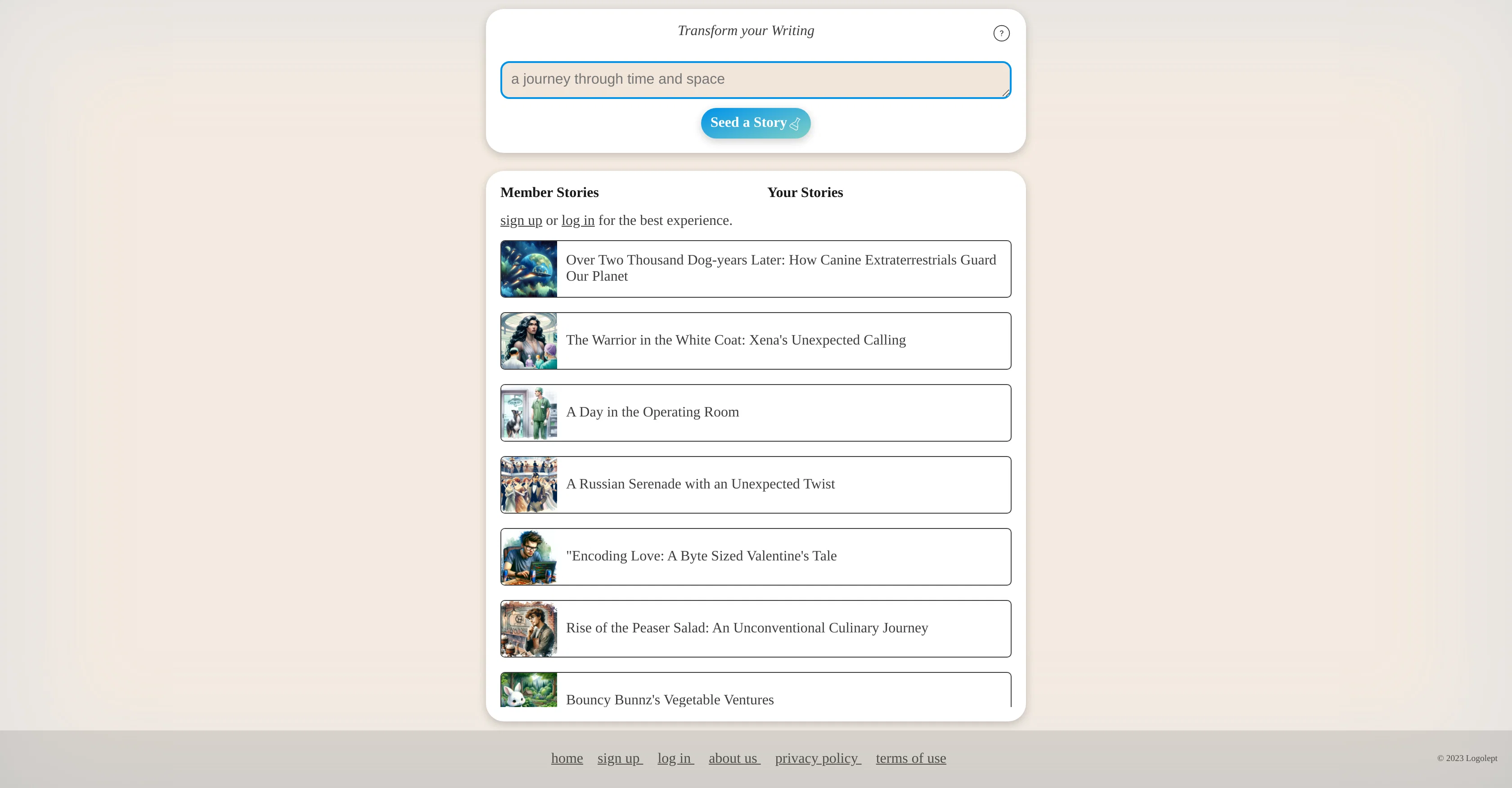 Logolept screenshot
