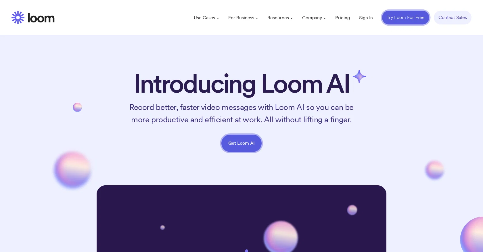 Loom AI screenshot