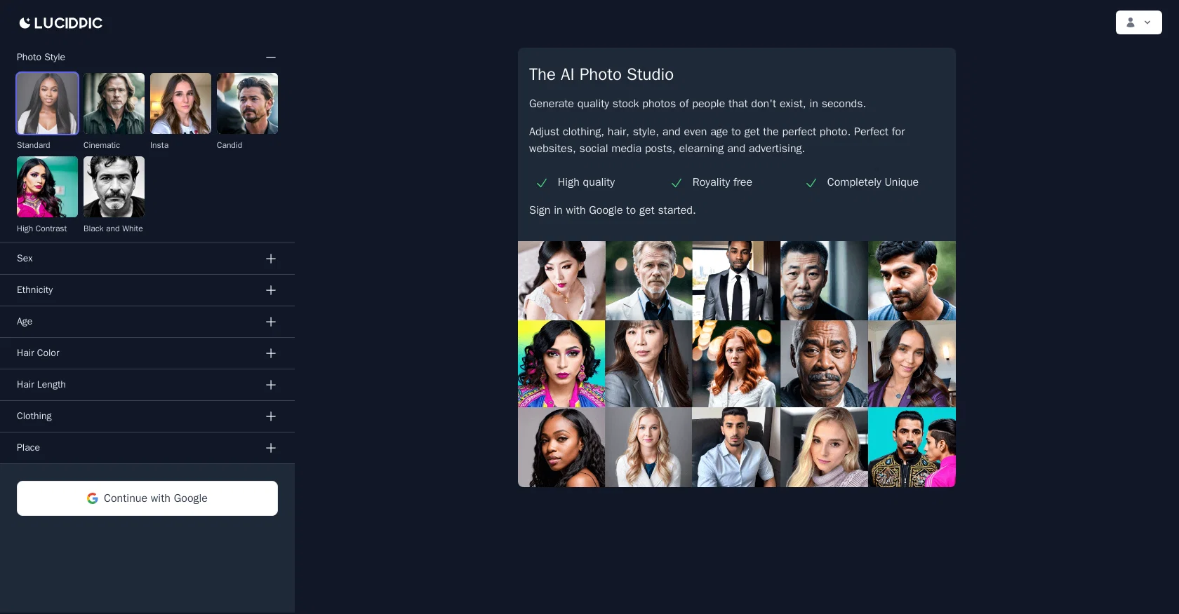 Lucidpic screenshot