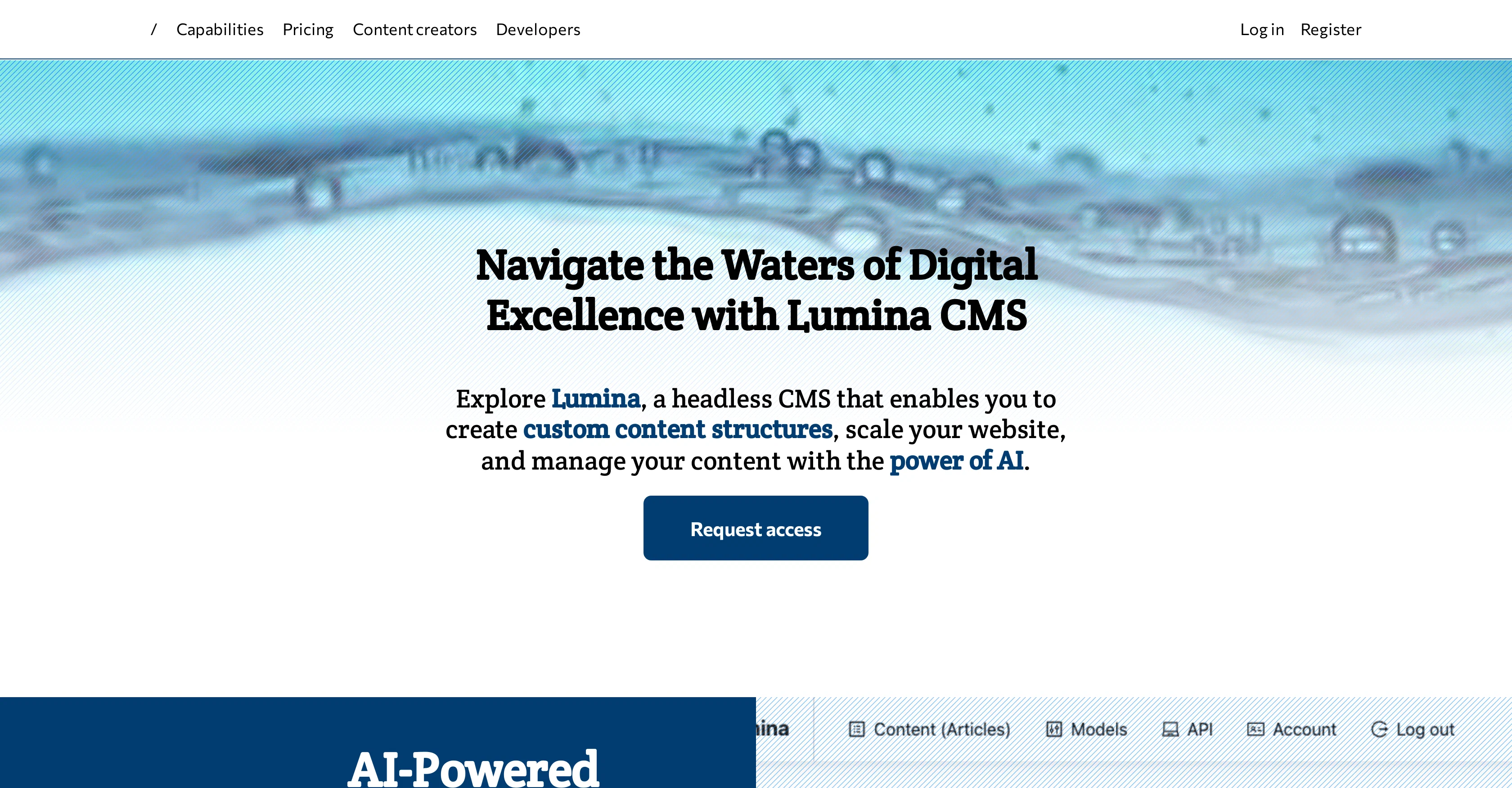 Lumina tools screenshot