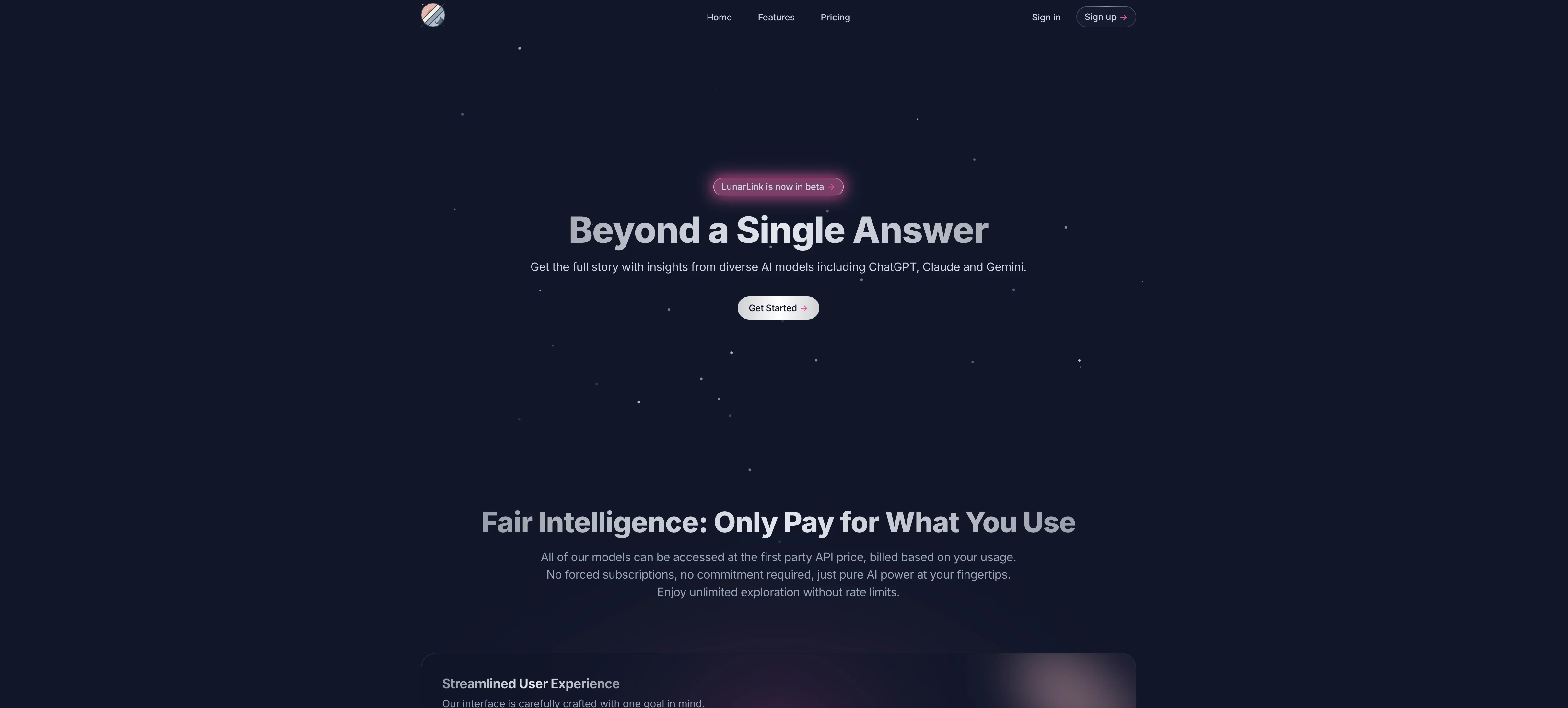 LunarLink screenshot