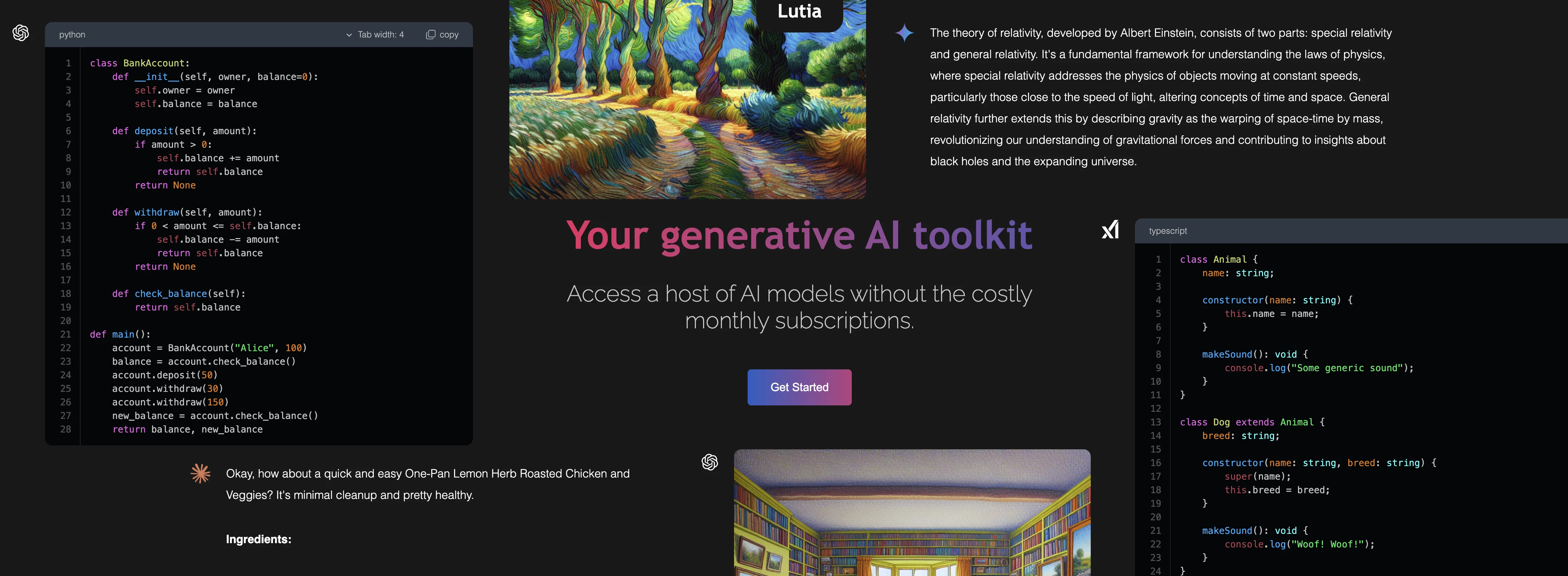 Lutia screenshot