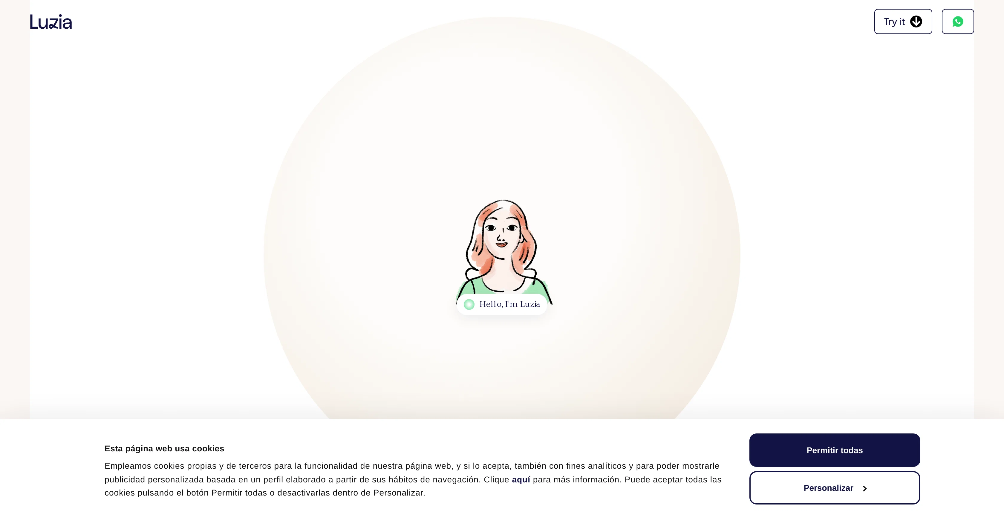 Luzia screenshot