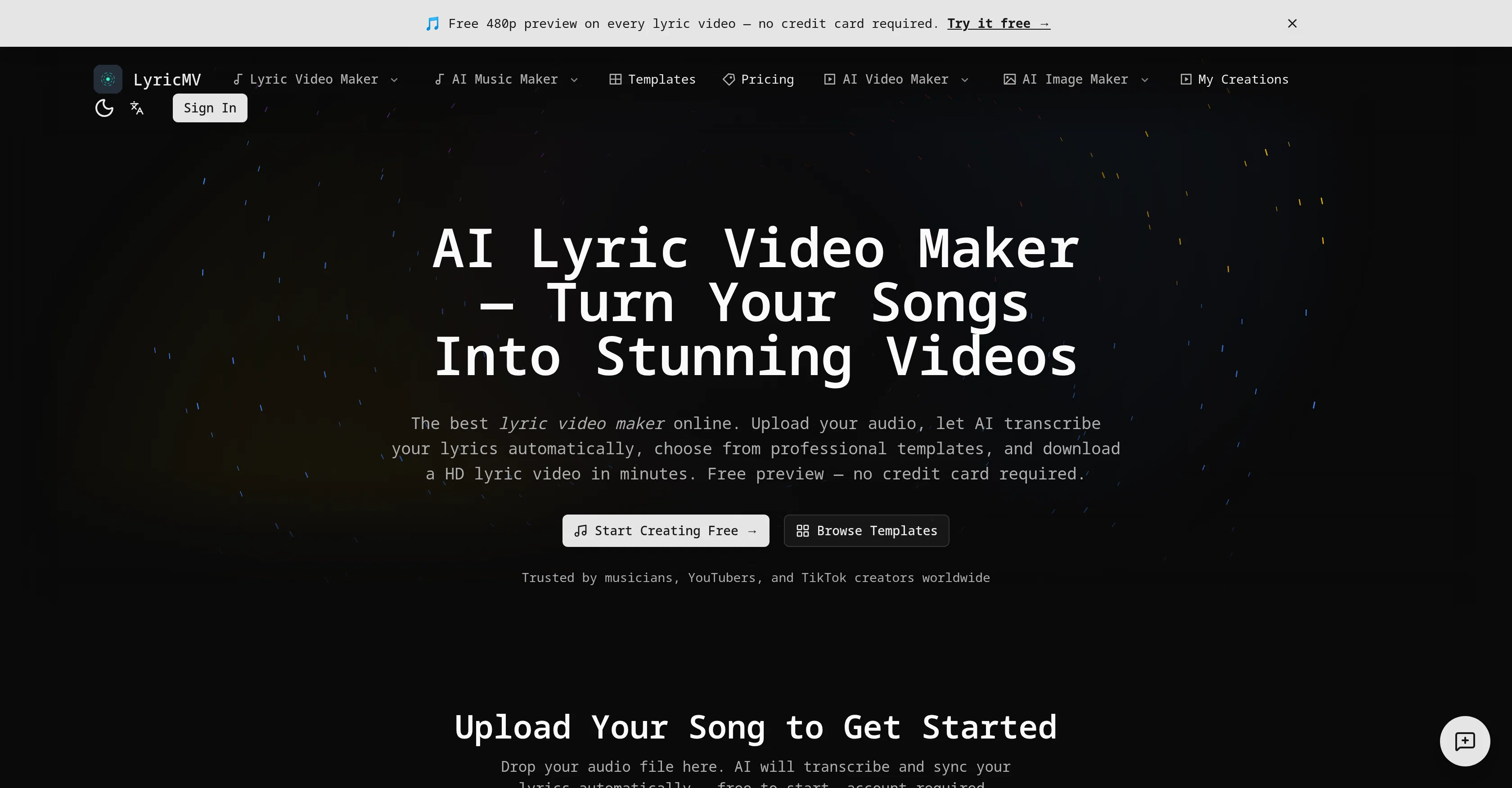 LyricMV screenshot