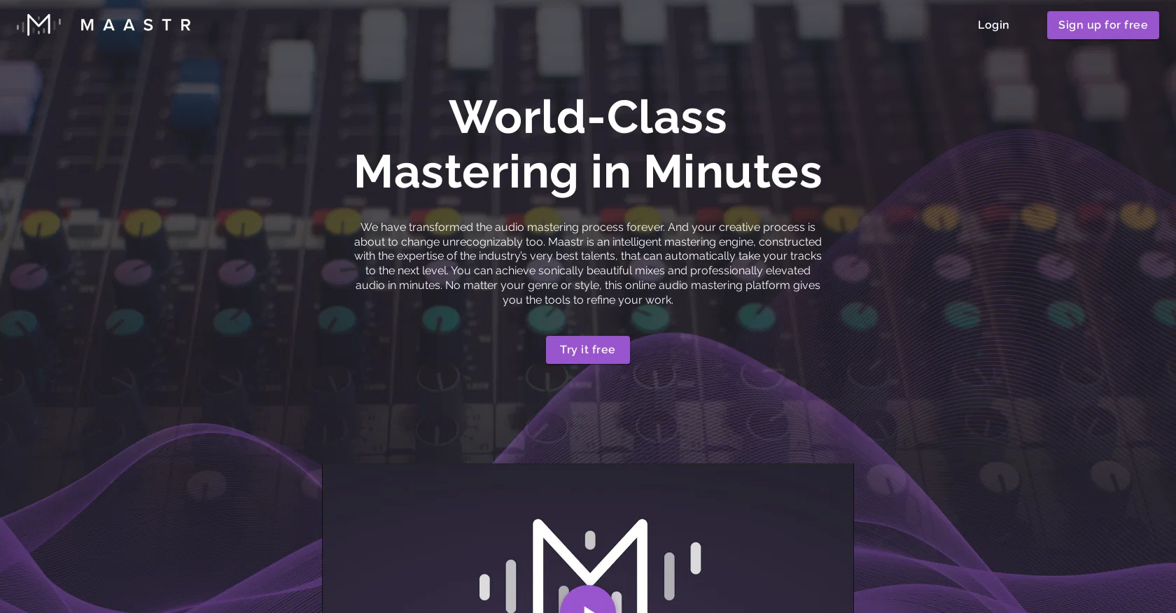 Maastr screenshot