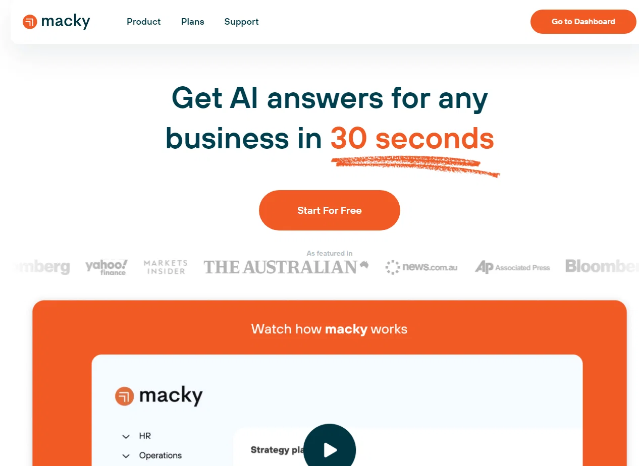 Mackyv2.0 screenshot