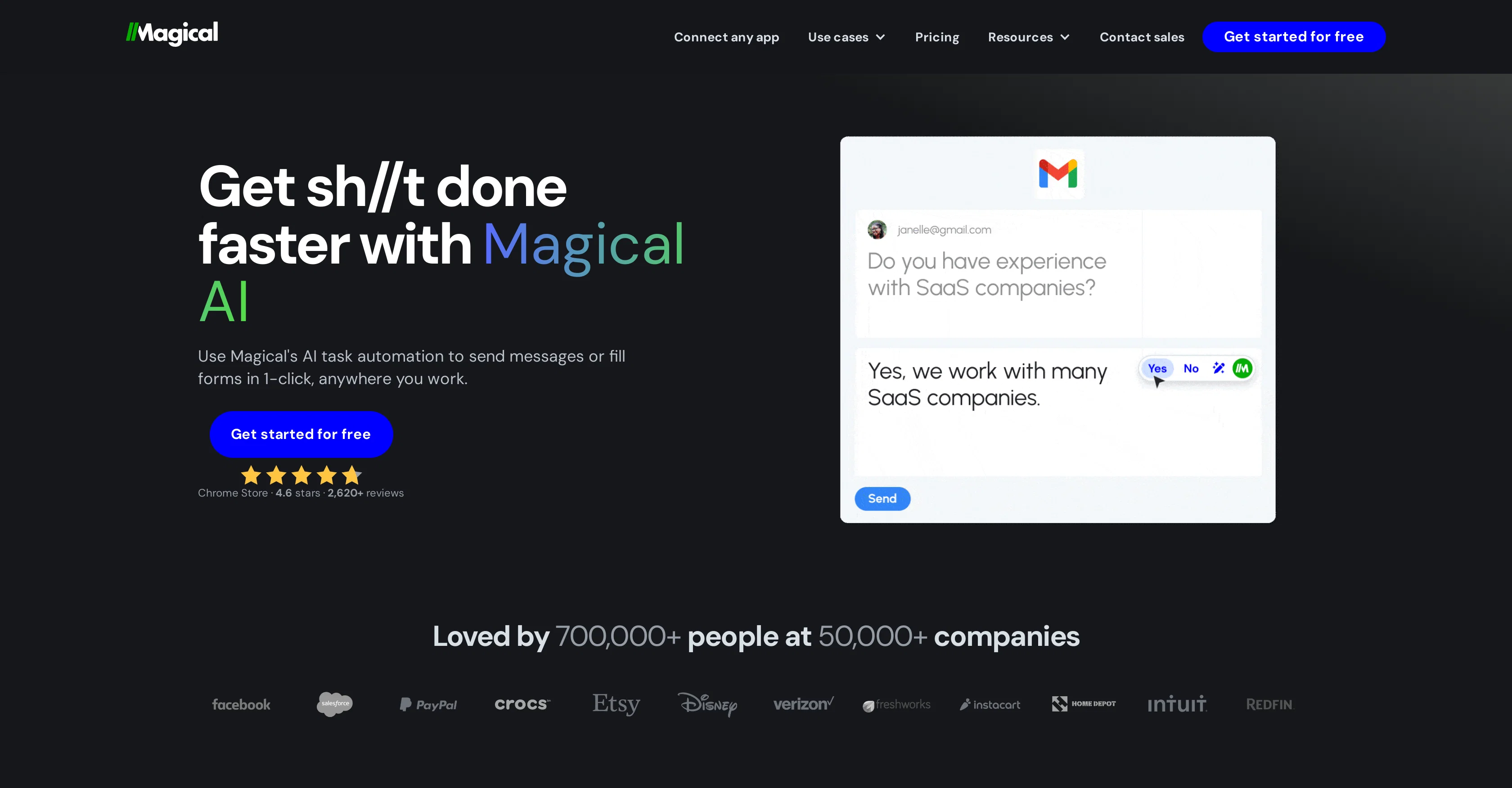 Magical AI screenshot