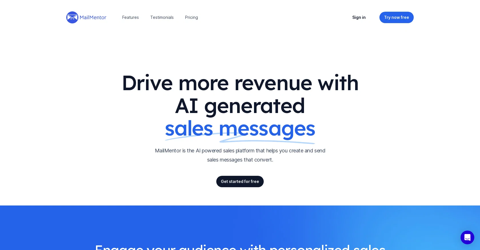 MailMentor screenshot