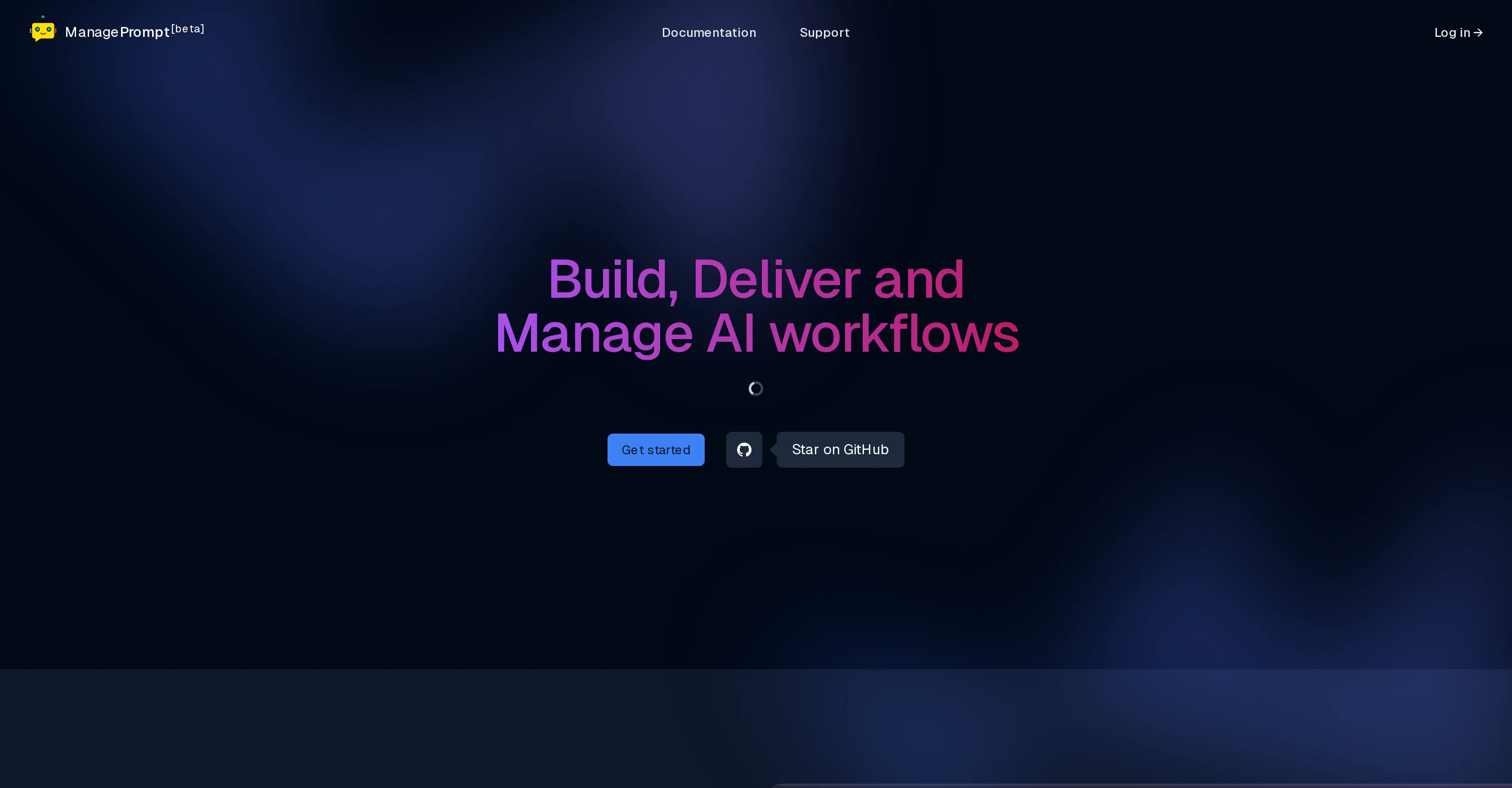 ManagePrompt screenshot
