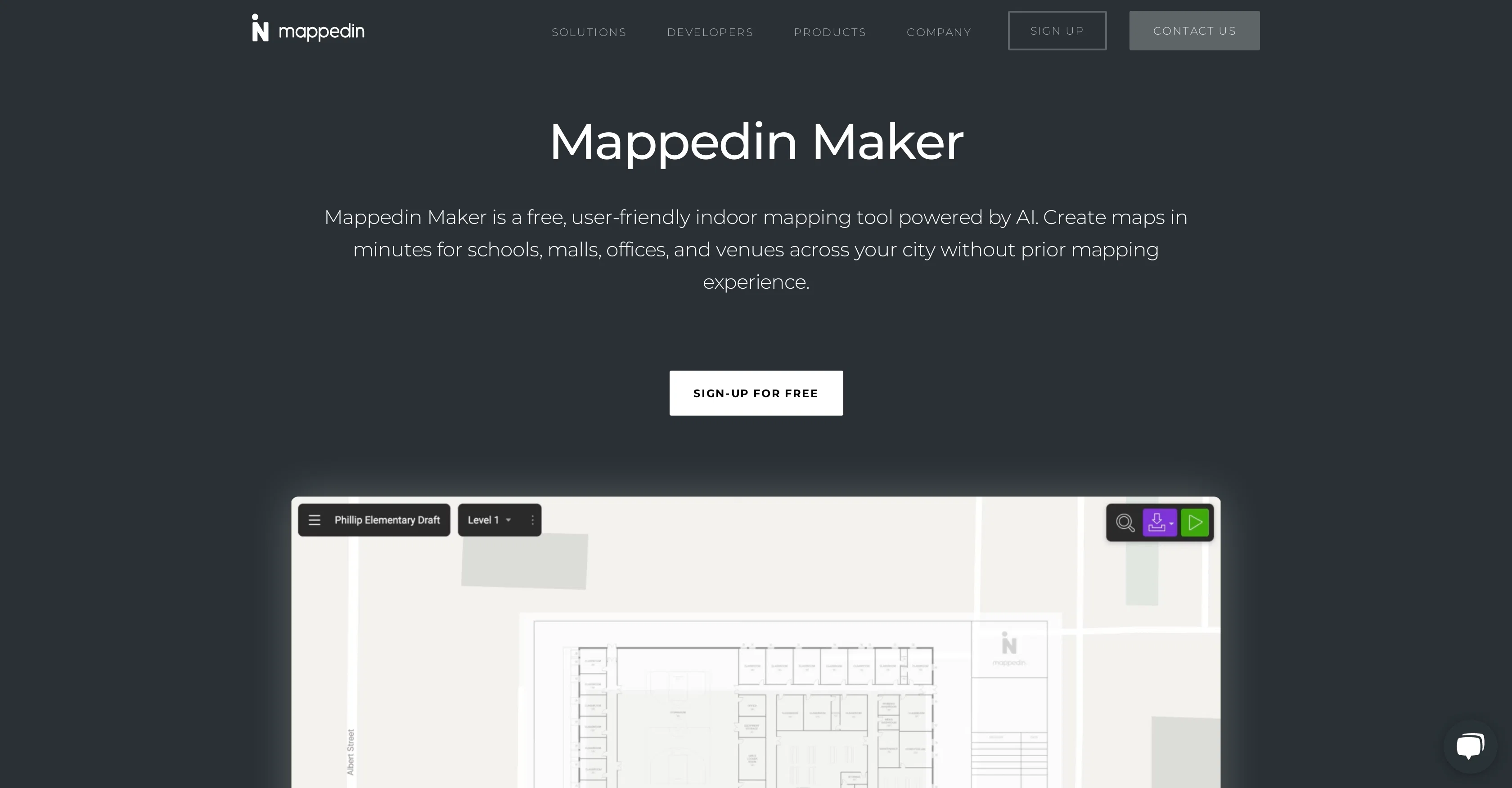 Mappedin screenshot