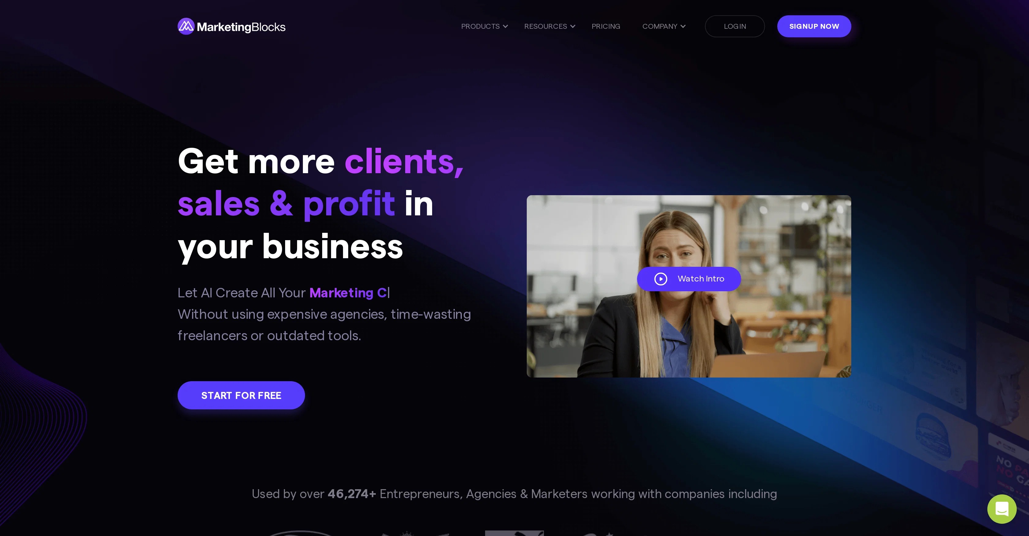 AI Marketing Assistant screenshot